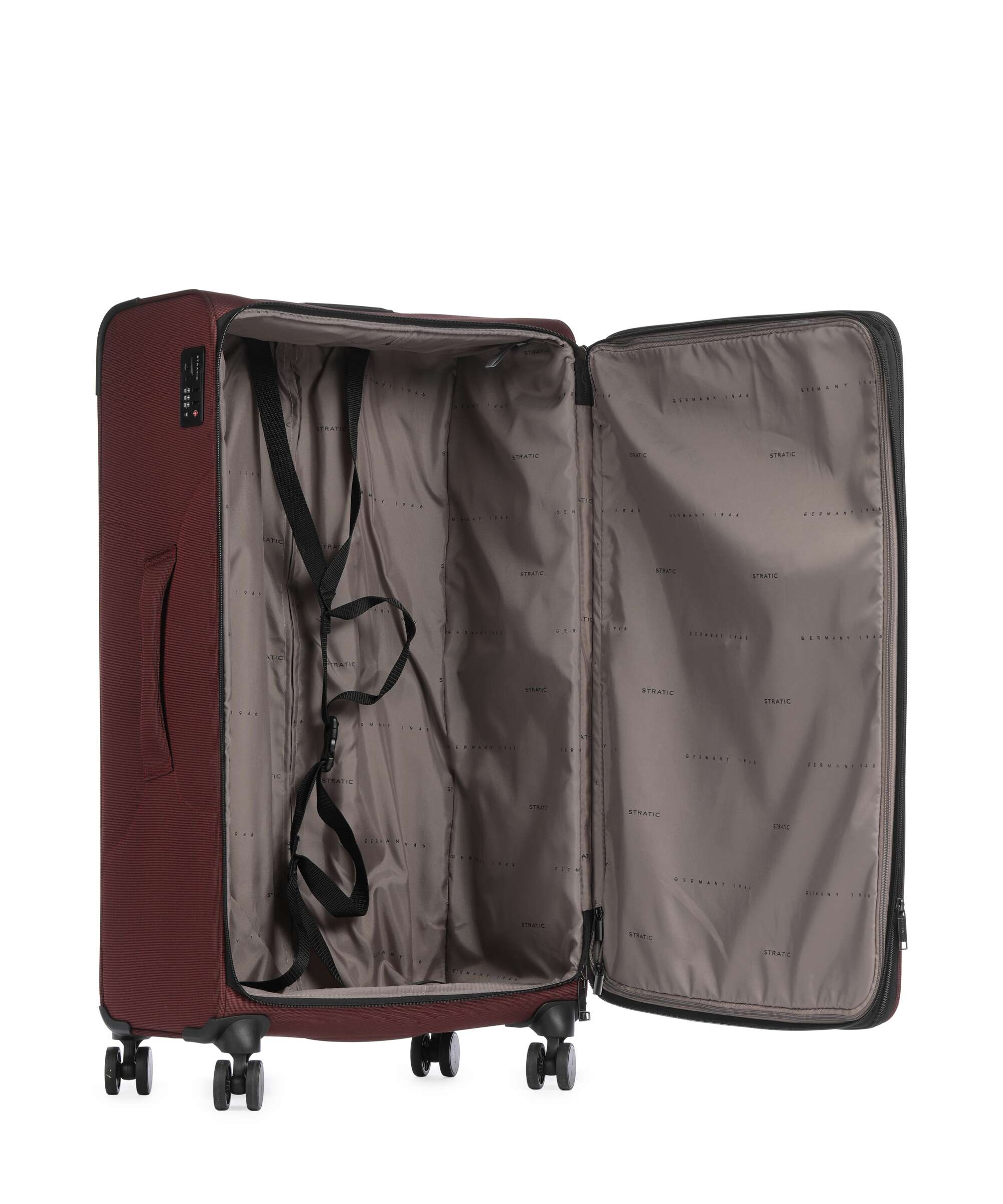 Stratic Bendigo Light+ Spinner (4 wheels) redwine