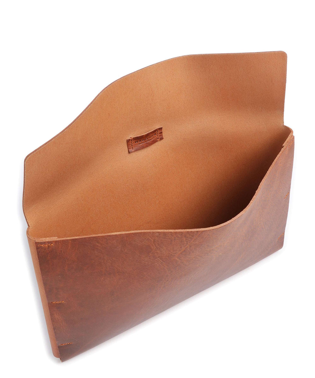 Harold's Keeper Laptop case cognac