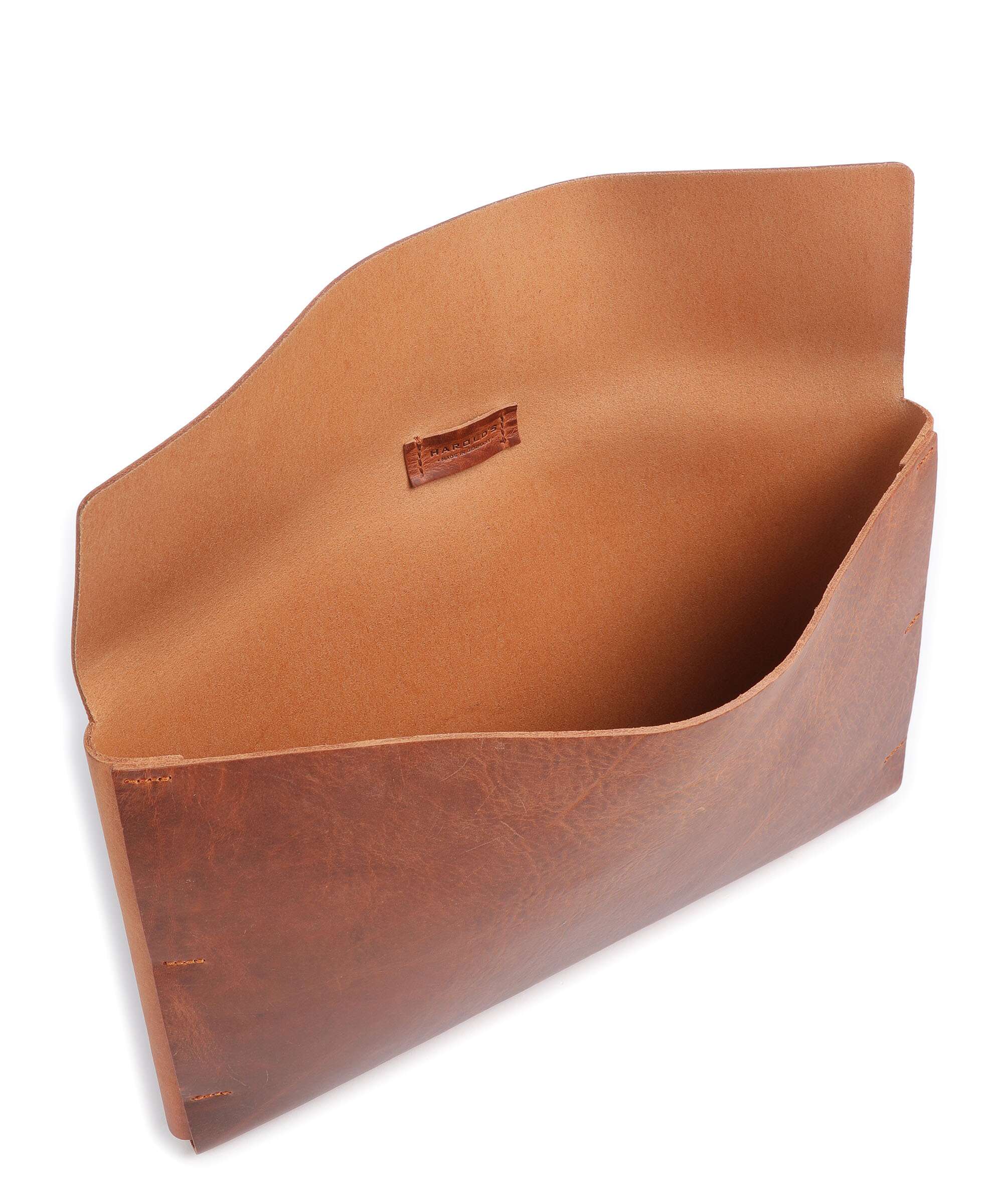Harold's Keeper Laptop case cognac