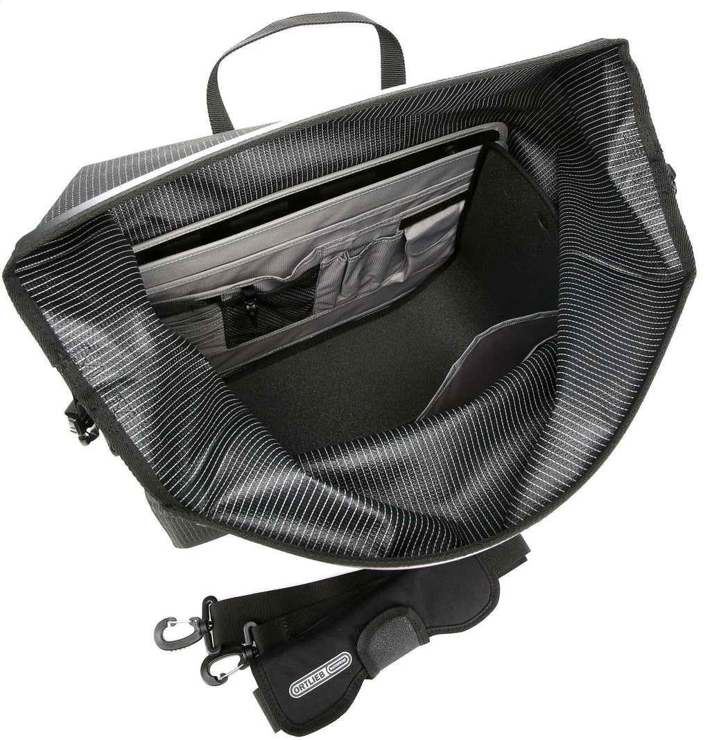 Ortlieb Office-Bag High Visibility QL2.1 Bike pannier black reflective