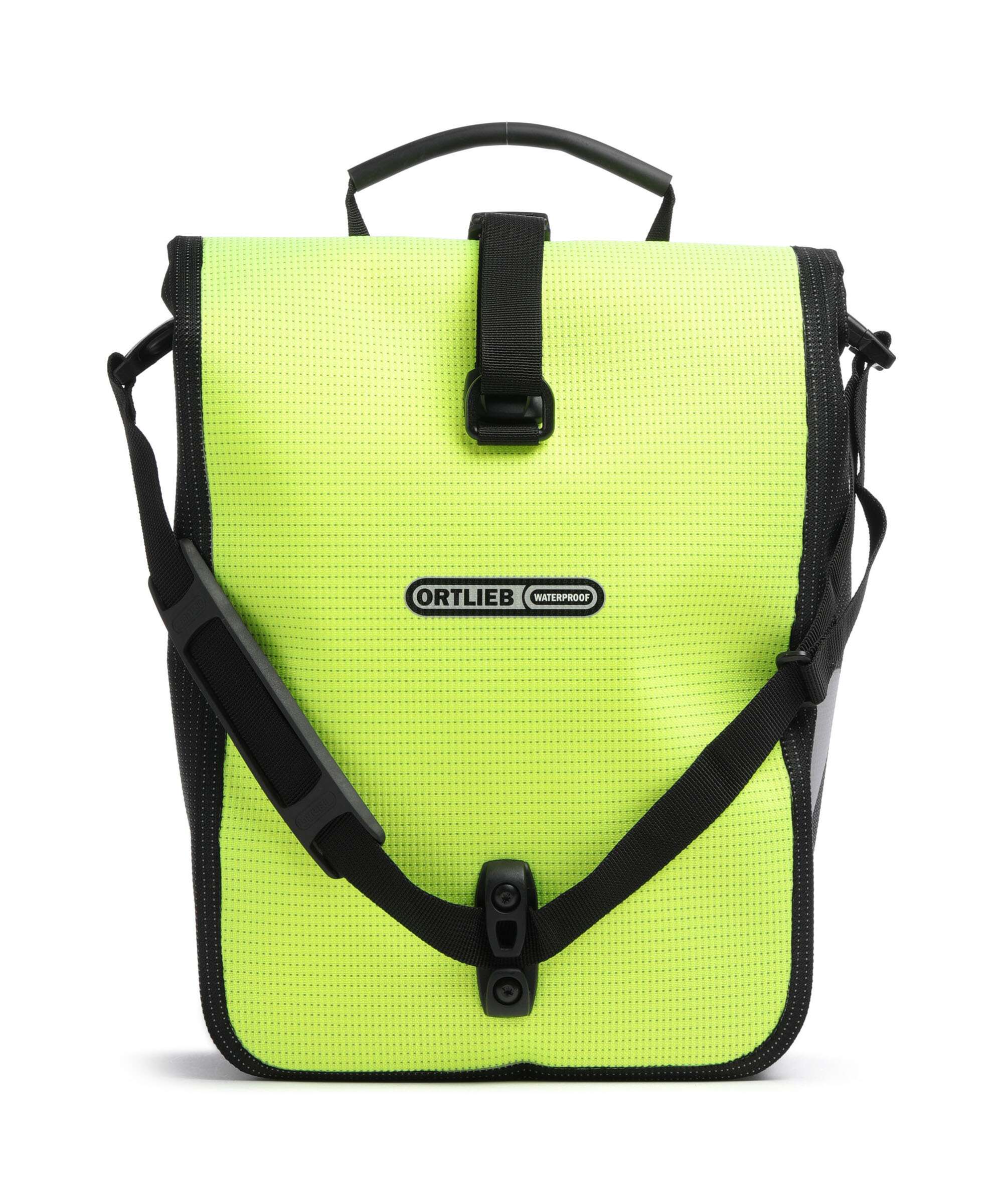 Ortlieb Sport-Roller High Visibility QL2.1 Bike pannier neon yellow/black reflective