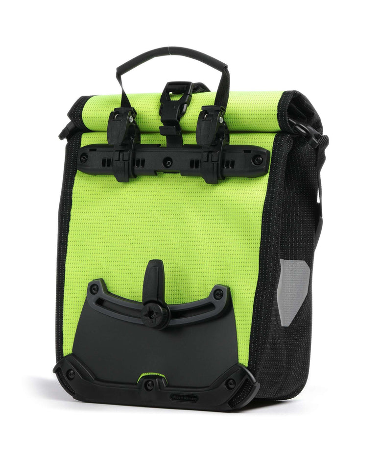 fahrradtasche neon Ortlieb Sport-Roller High Visibility QL2.1 Gepäcktasche Polyester neon yellow/black reflective