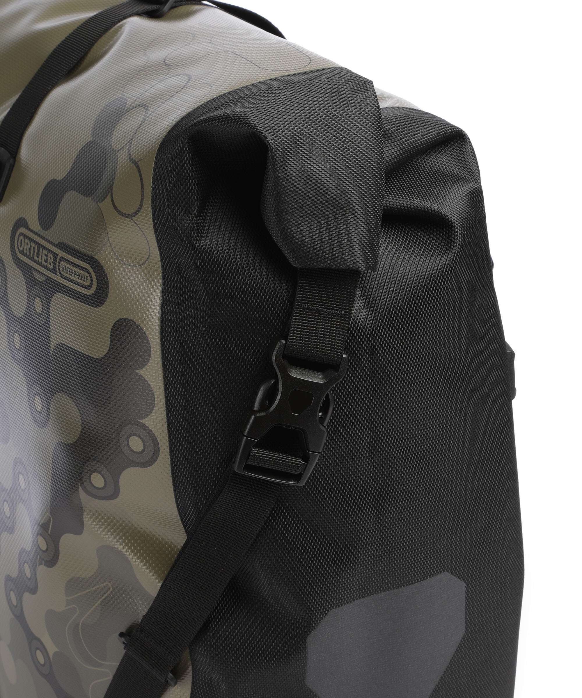 Ortlieb Back-Roller Design 20 Bike pannier camo chain