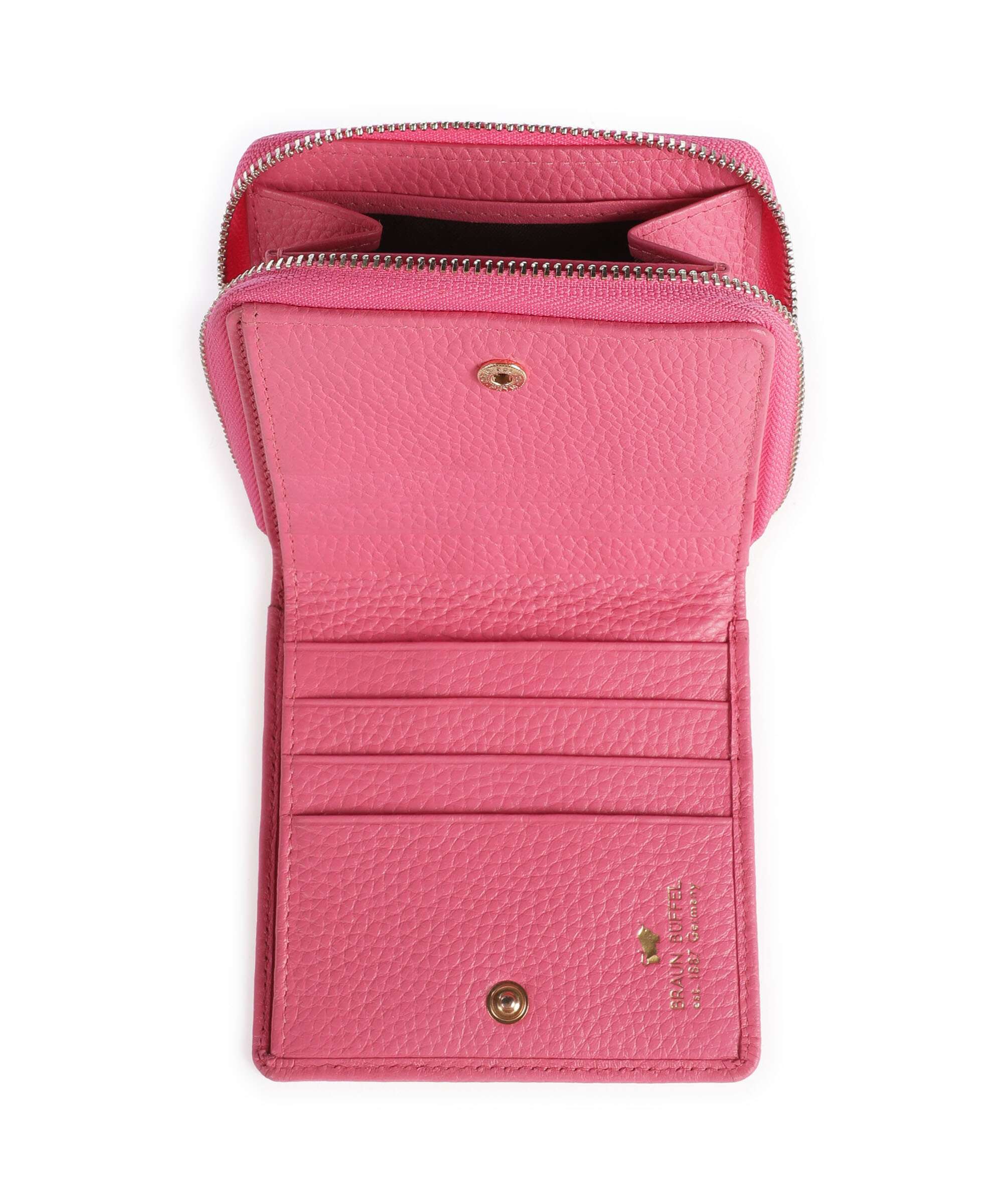 Braun Büffel Asti S Wallet meta pink