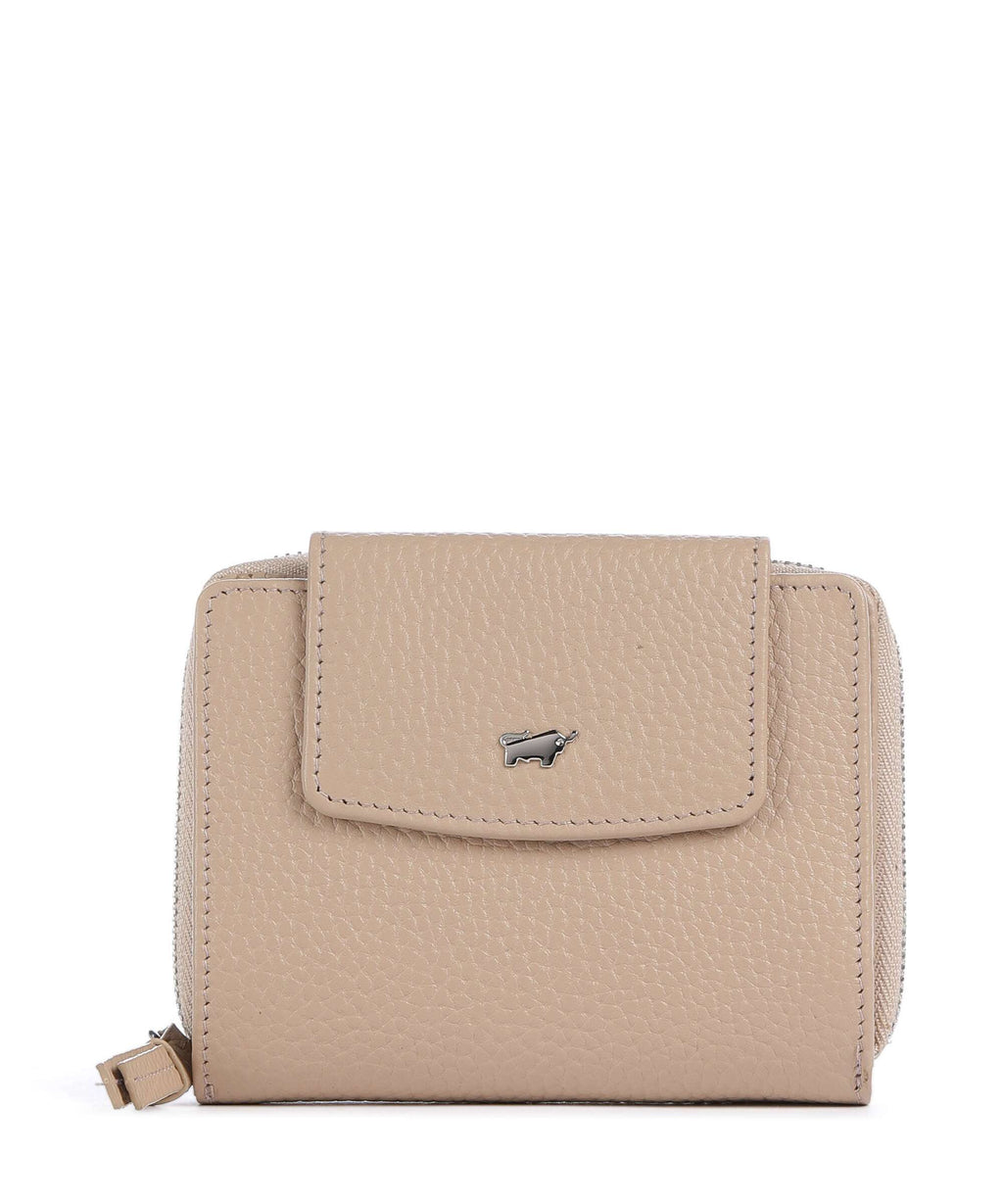 Braun Büffel Hanna Wallet creme