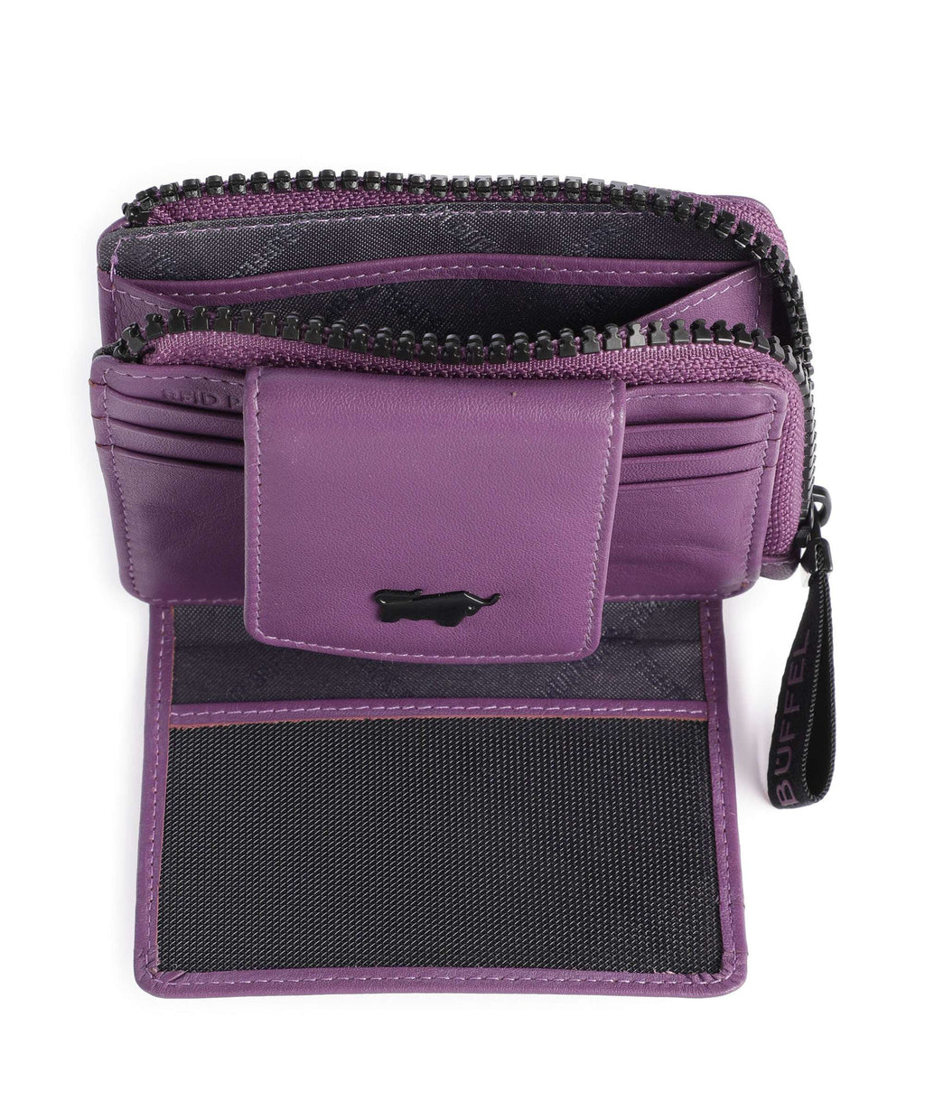 Braun Büffel Capri Credit card holder viola