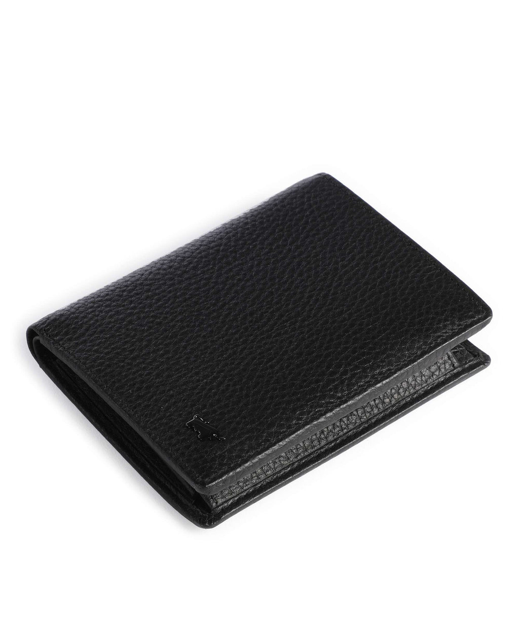Braun Büffel Theo Wallet schwarz