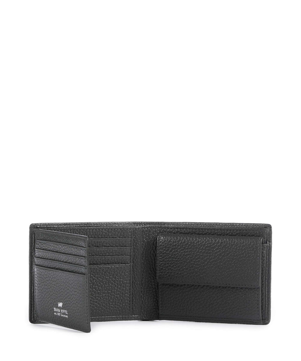 Braun Büffel Theo Wallet dark grey