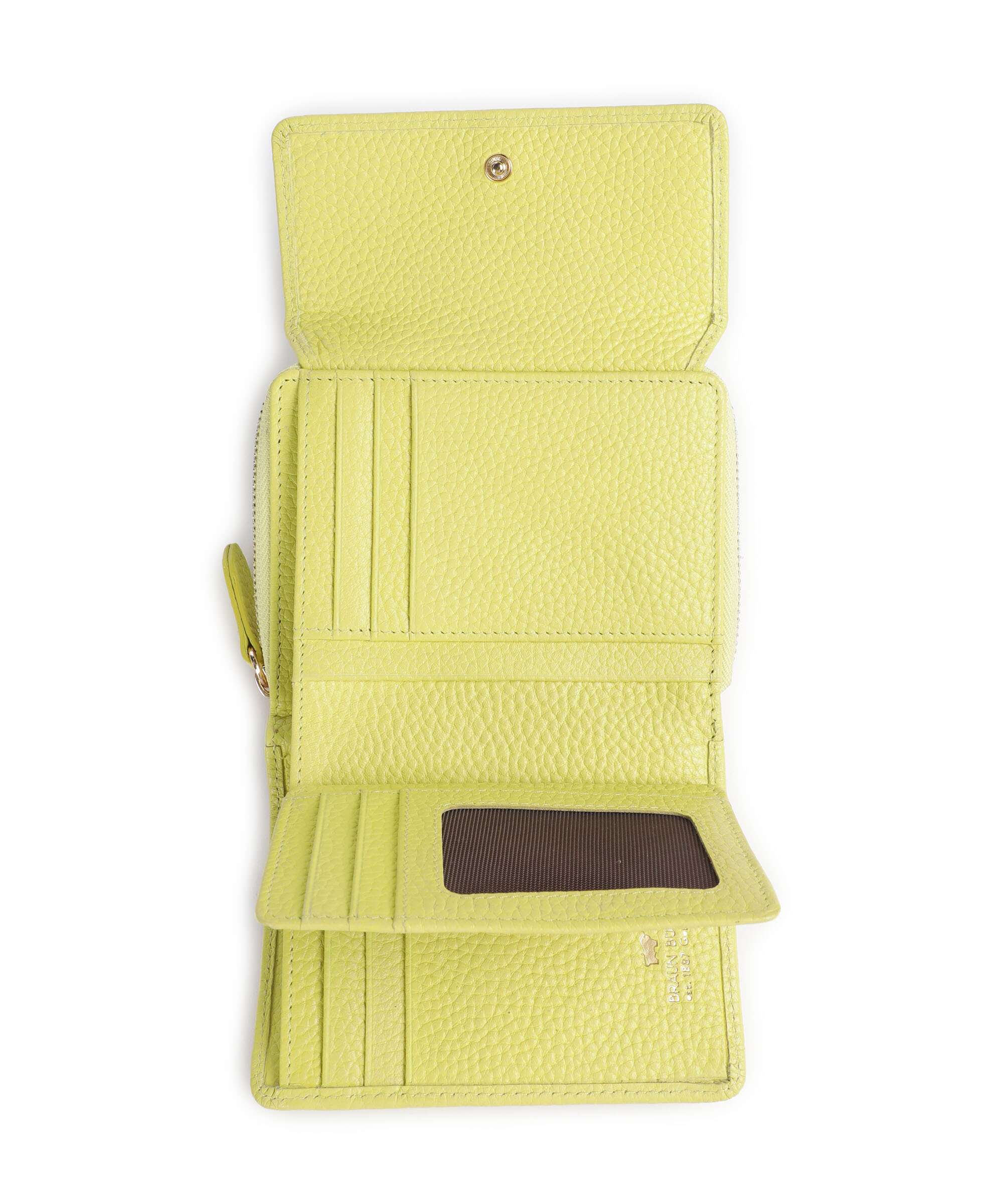 Braun Büffel Asti M Wallet limoncello