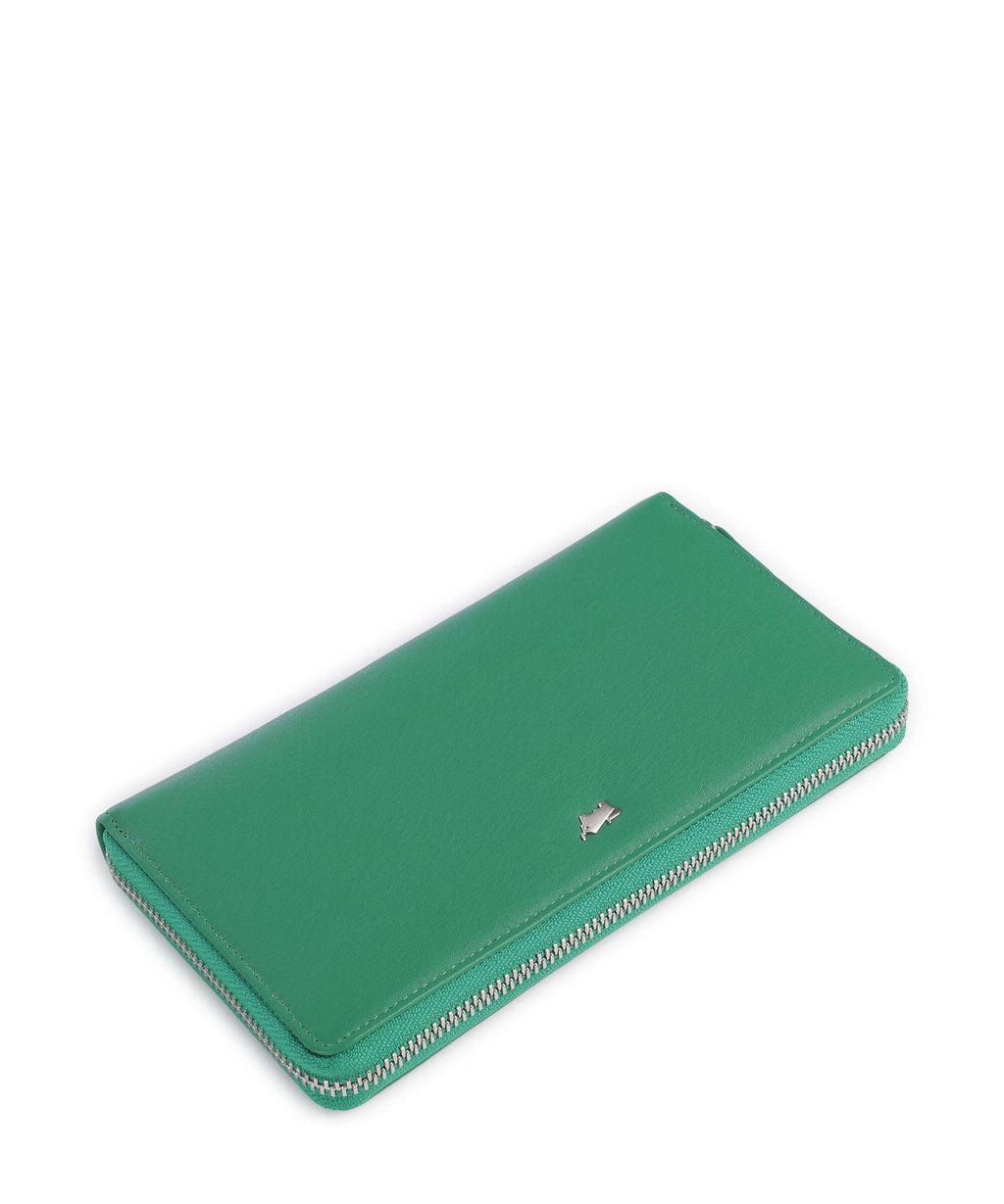 Braun Büffel Joy Wallet fern green
