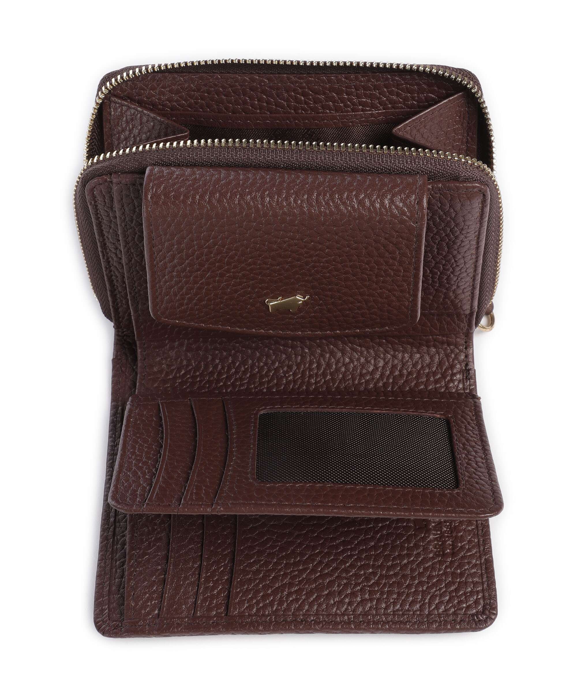 Braun Büffel Hanna M Wallet dark brown