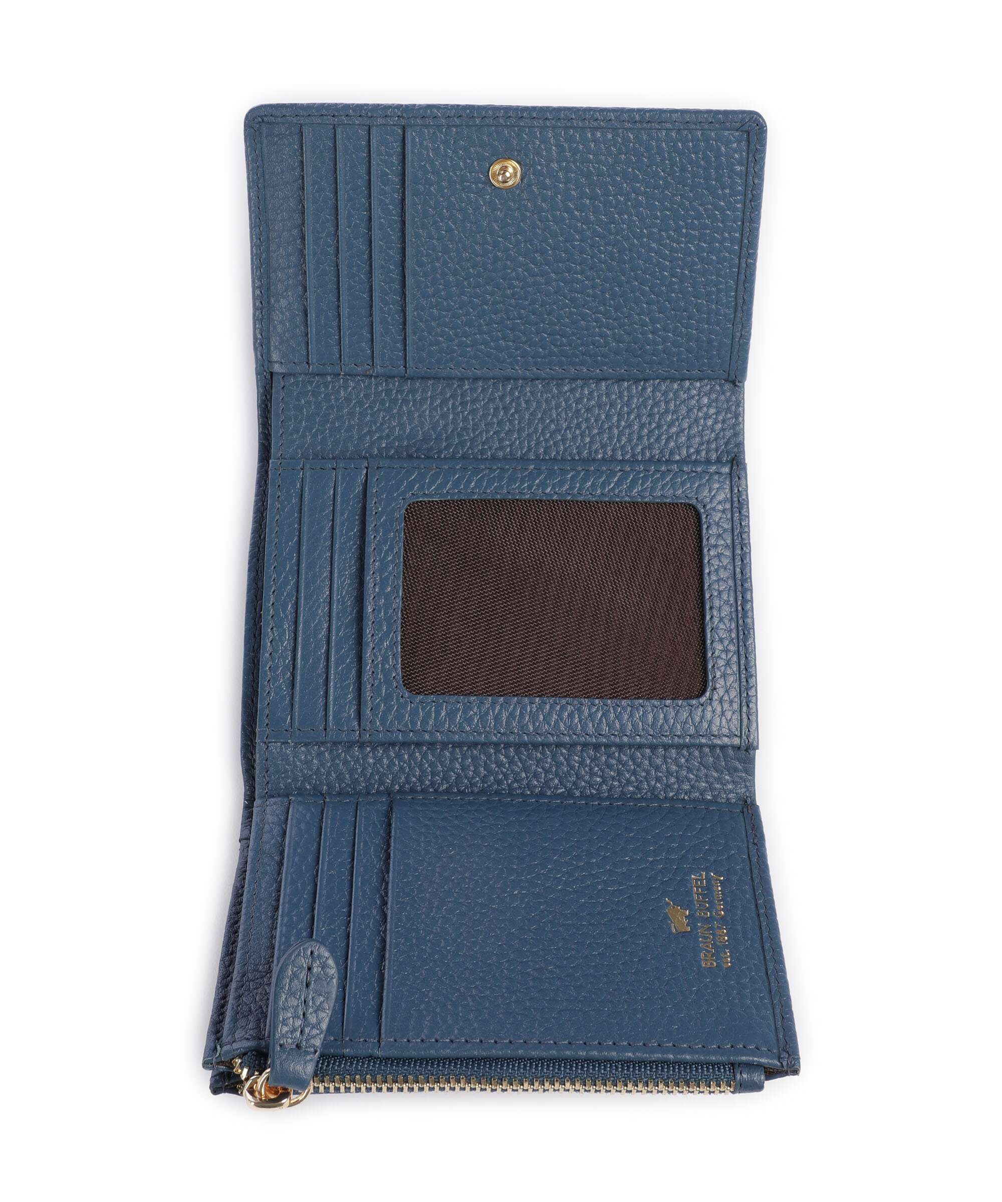 Braun Büffel Asti S Wallet dawn blue