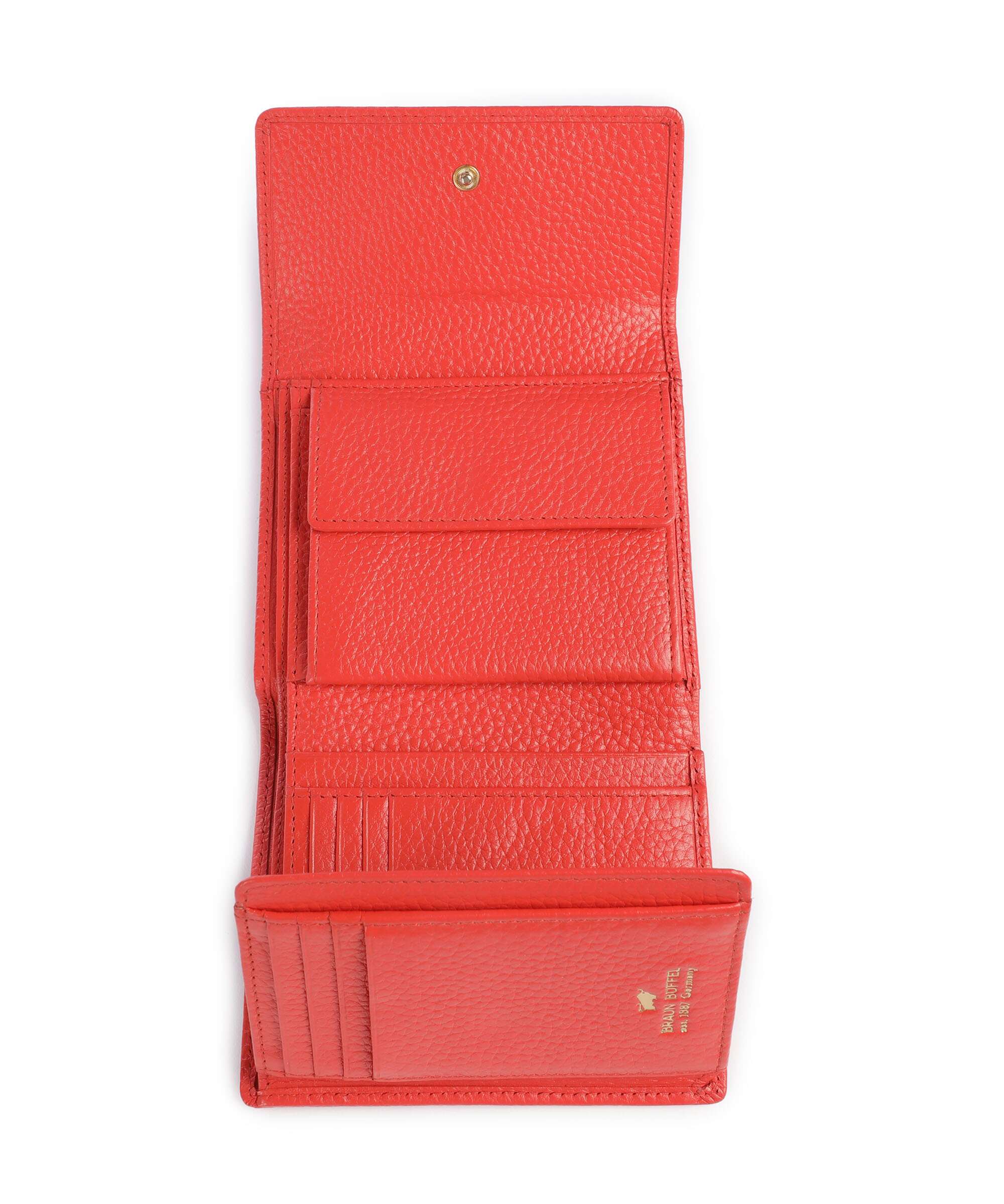 Braun Büffel Asti M Wallet rich red
