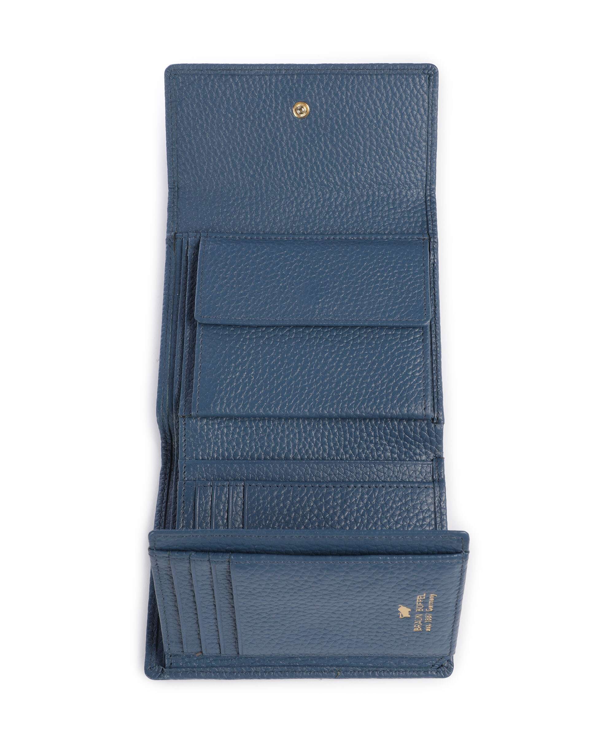 Braun Büffel Asti M Wallet dawn blue