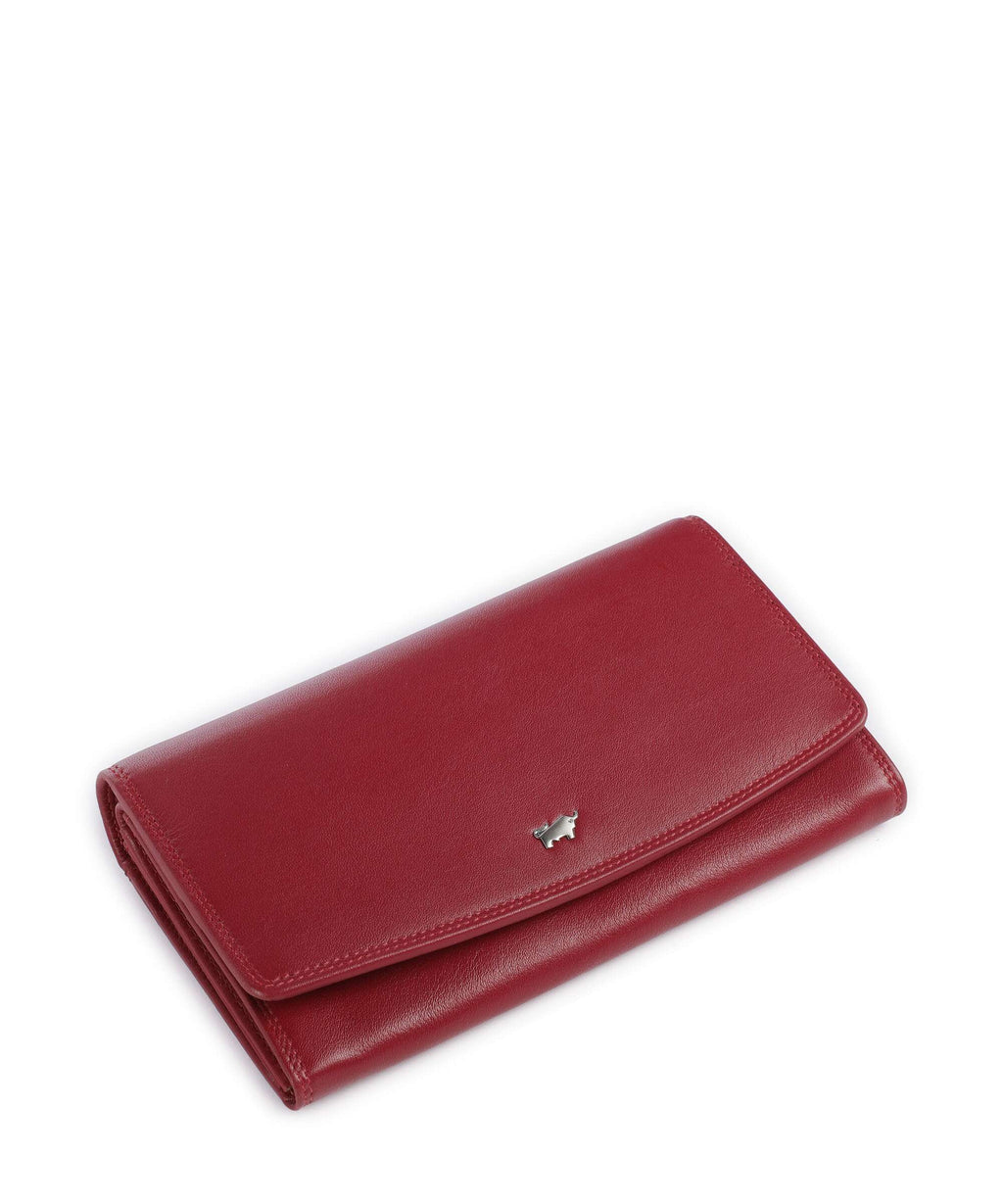 Braun Büffel Golf Wallet rot