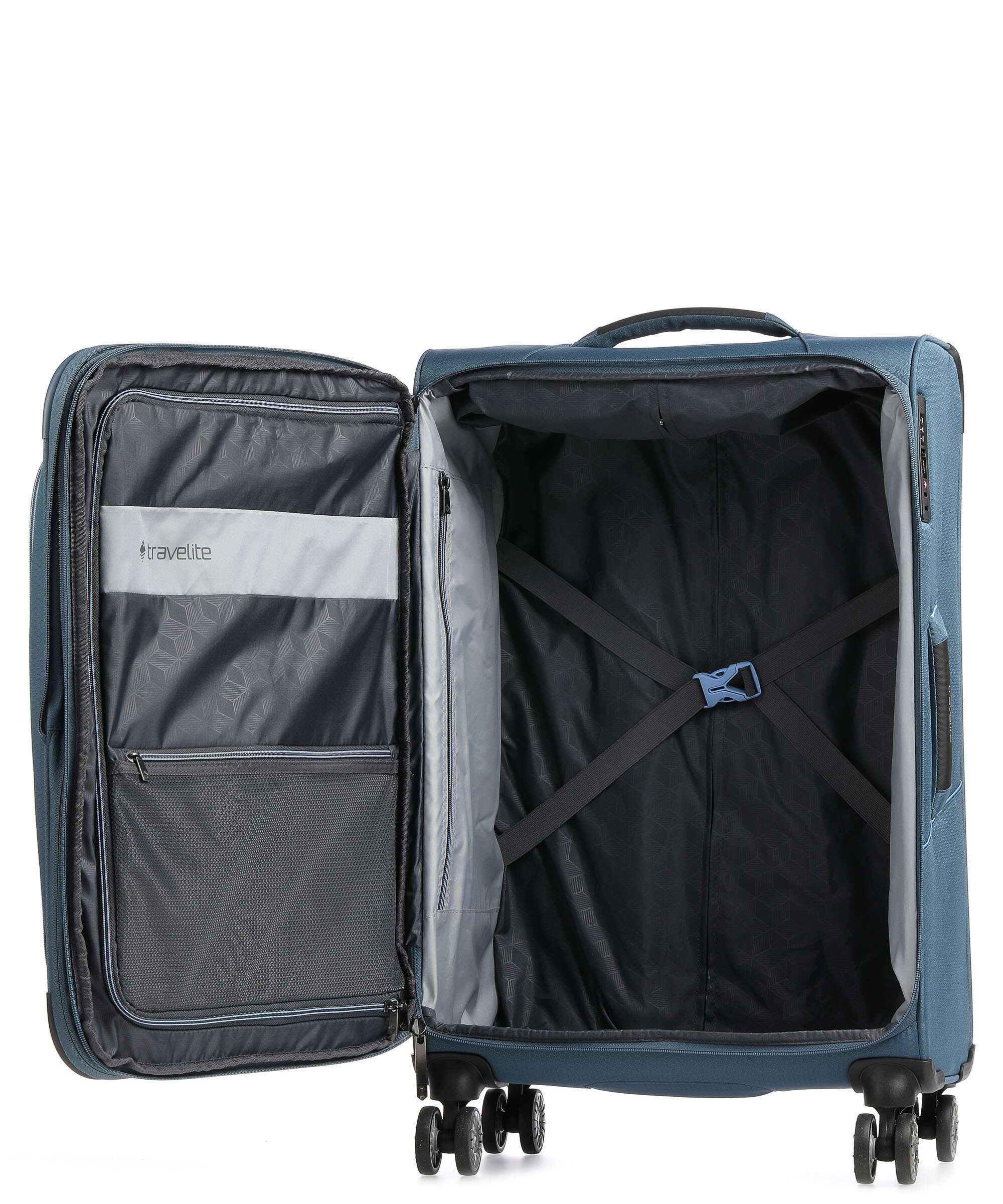 Travelite Skaii Suitcase set (4 wheels) panoramablau