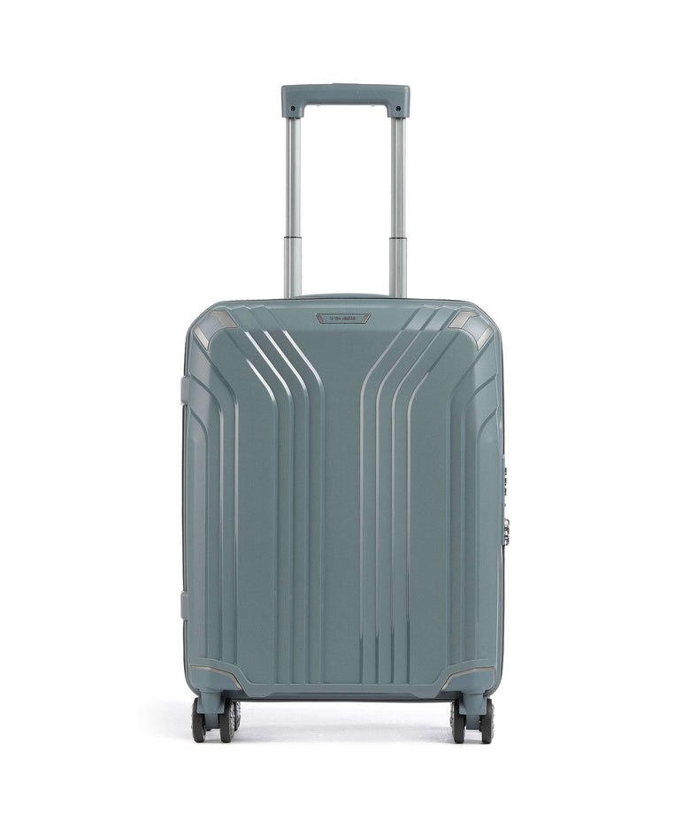 Travelite Elvaa S Spinner (4 wheels) blaugrau
