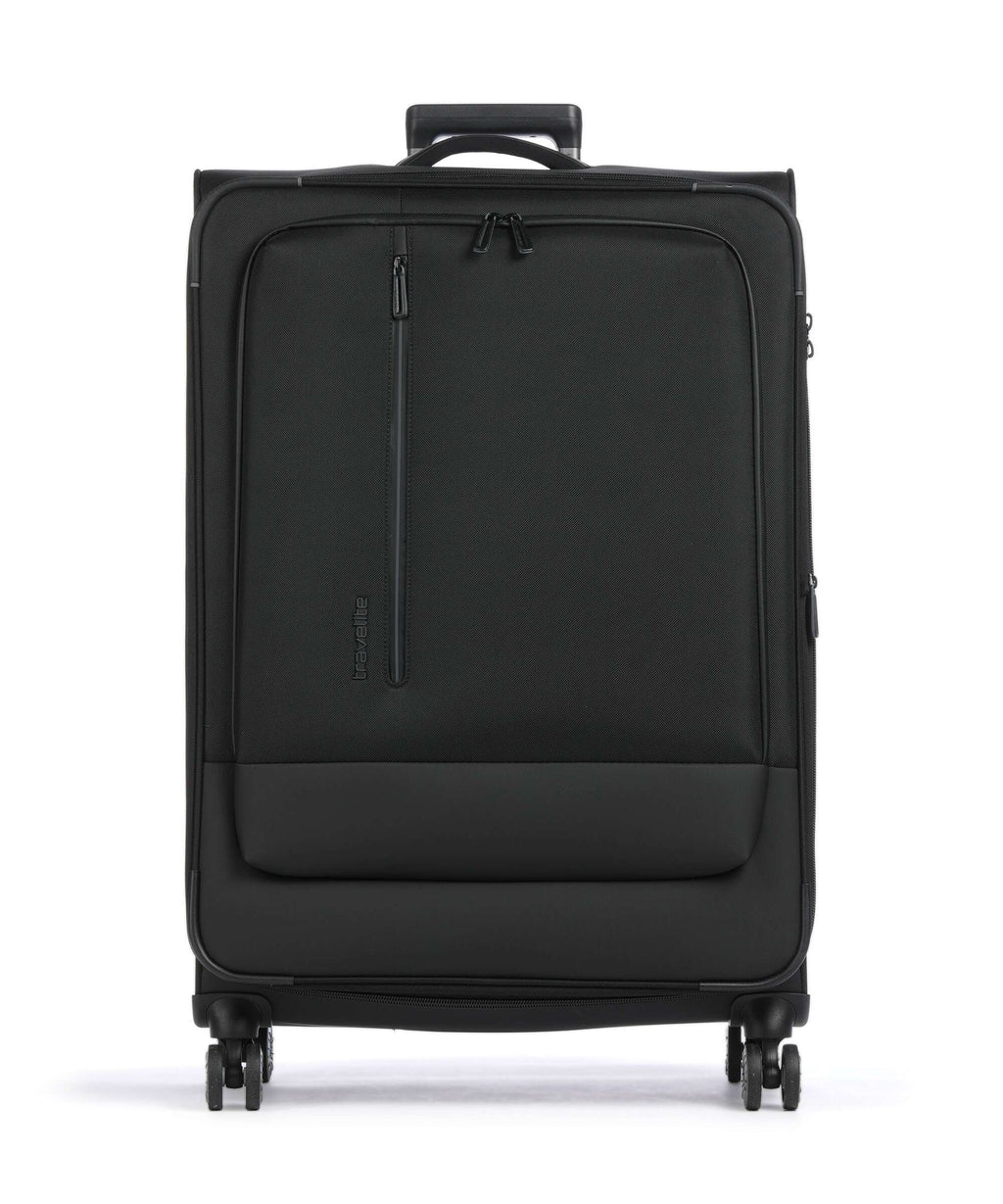 Travelite Crosslite Spinner (4 wheels) schwarz