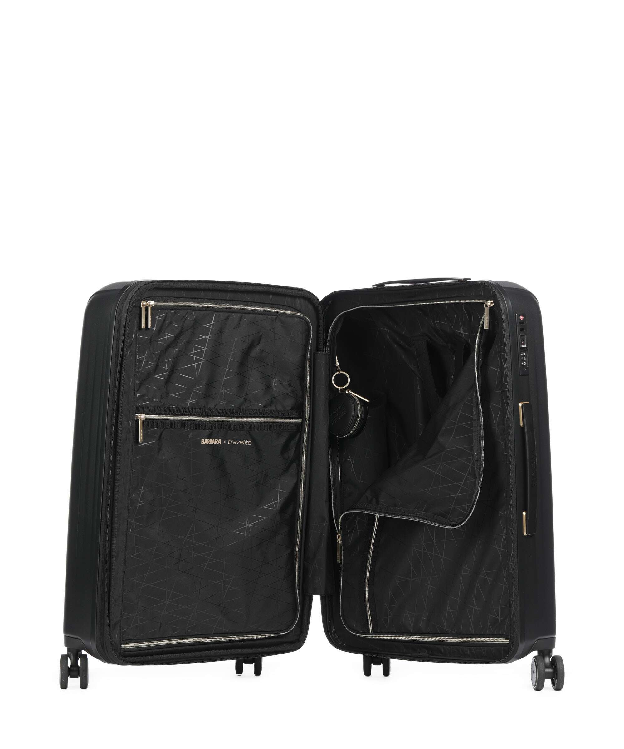 Travelite Barbara Novelty Spinner (4 wheels) black