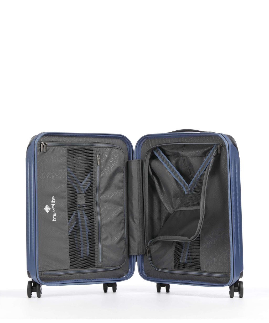 Travelite Dynamiic Spinner (4 wheels) denim blue