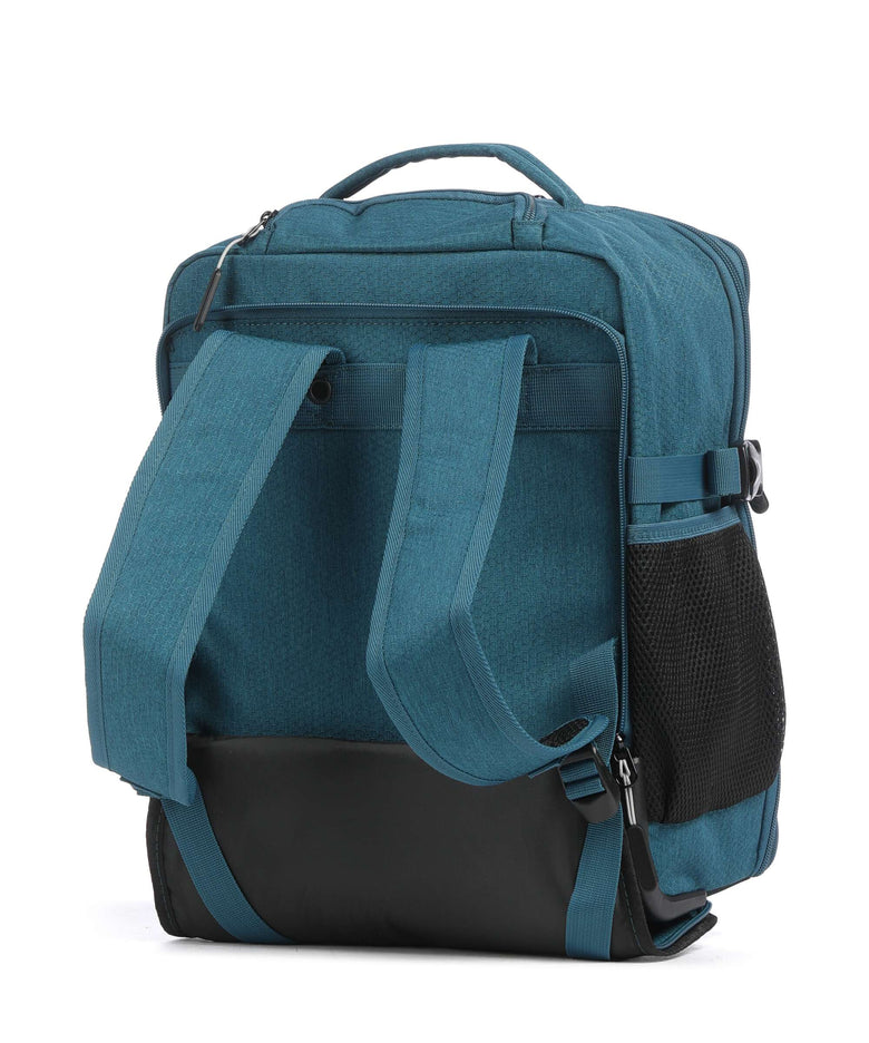 Travelite Kick Off Backpack with wheels petrol