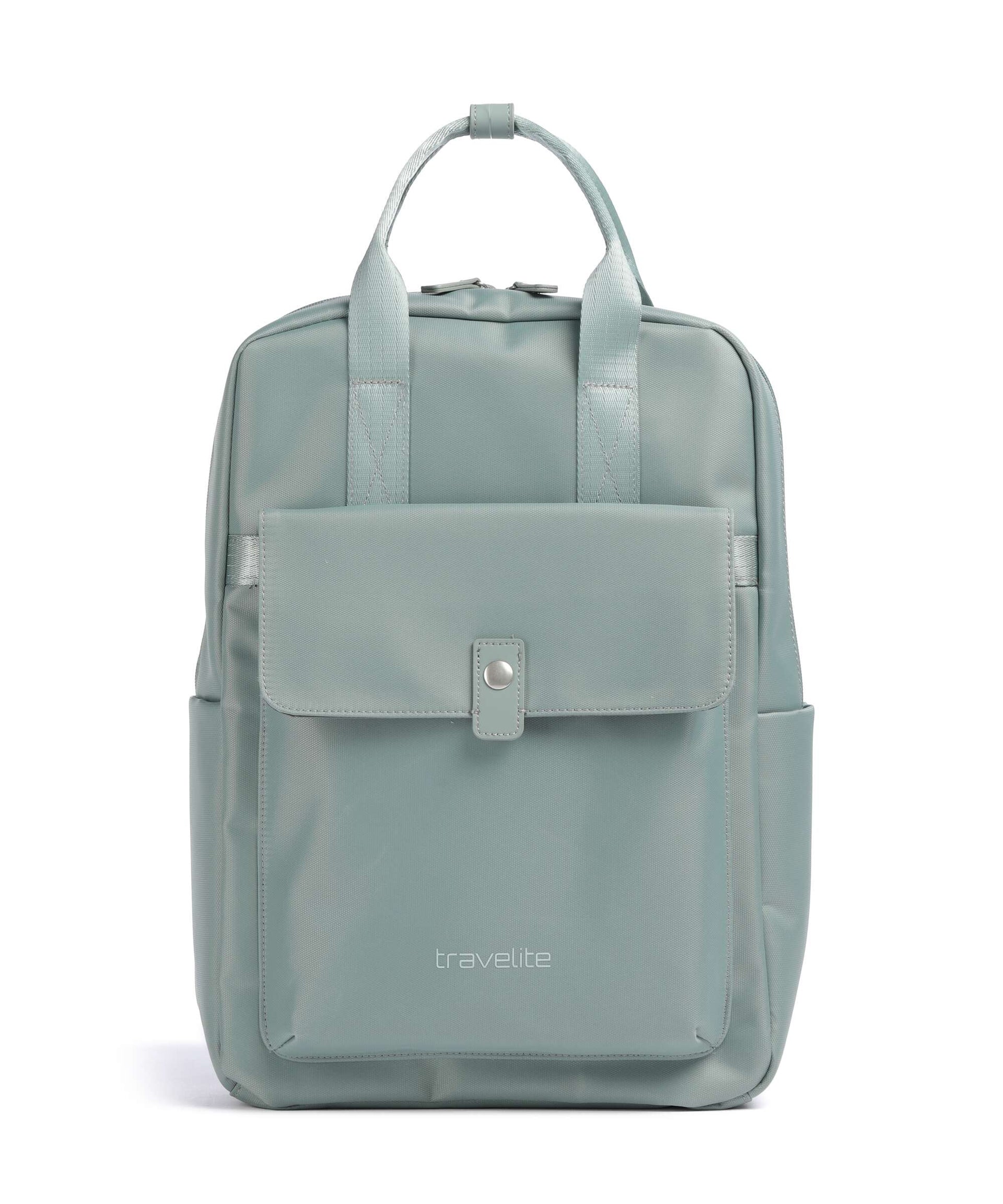 travelite wanderrucksack Travelite Ville Rucksack 15″ recyceltes Nylon sage green