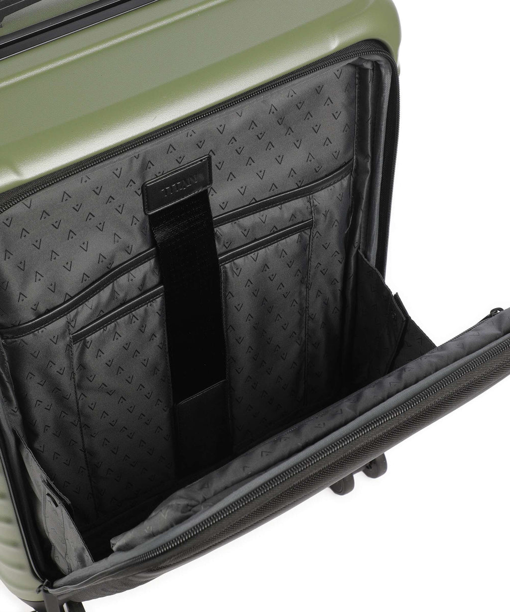 Titan Overseas Spinner (4 wheels) forest green