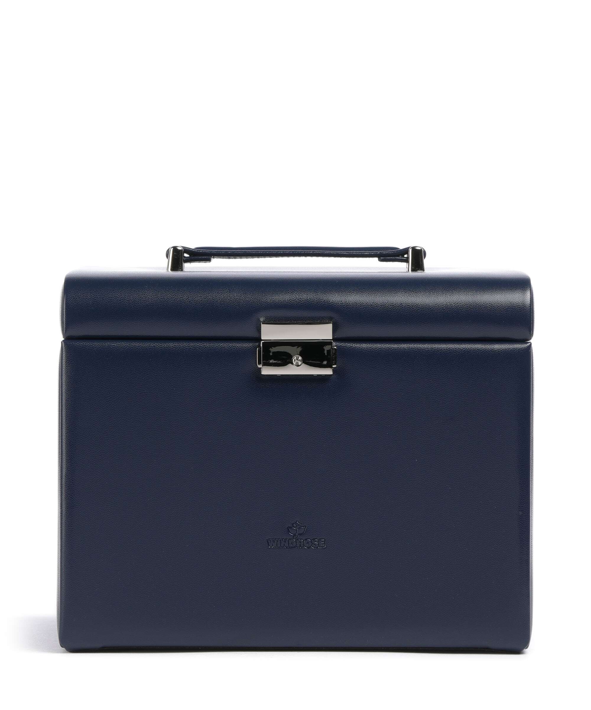 Windrose Merino Jewelry box dunkelblau