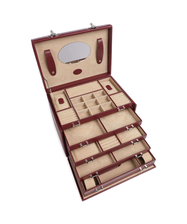 Windrose Merino 5 Etagen Jewelry box rot