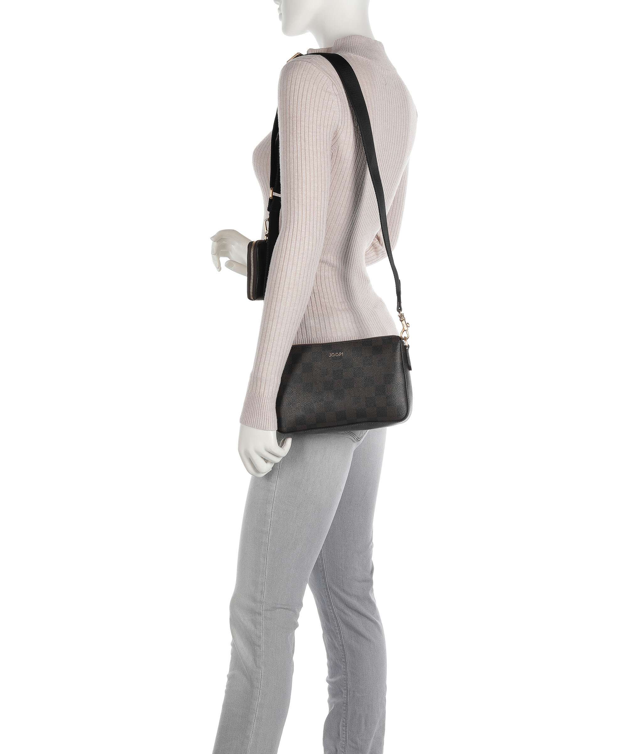 JOOP! Cortina Piazza Jasmina Crossbody bag seal brown