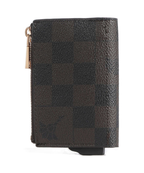 JOOP! Cortina Piazza C-Four Credit card holder seal brown
