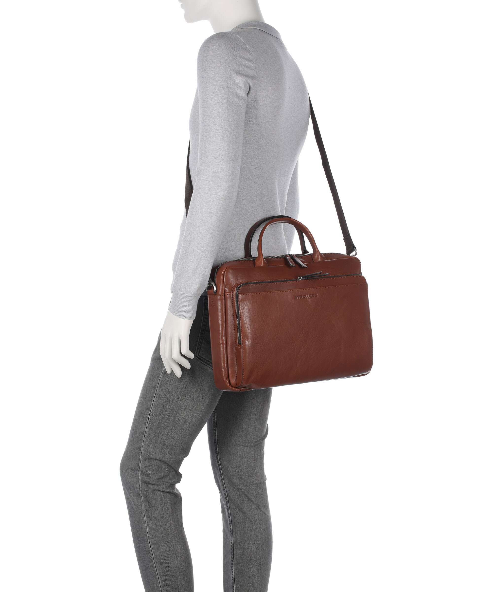 Strellson Kenley Charles Briefcase cognac