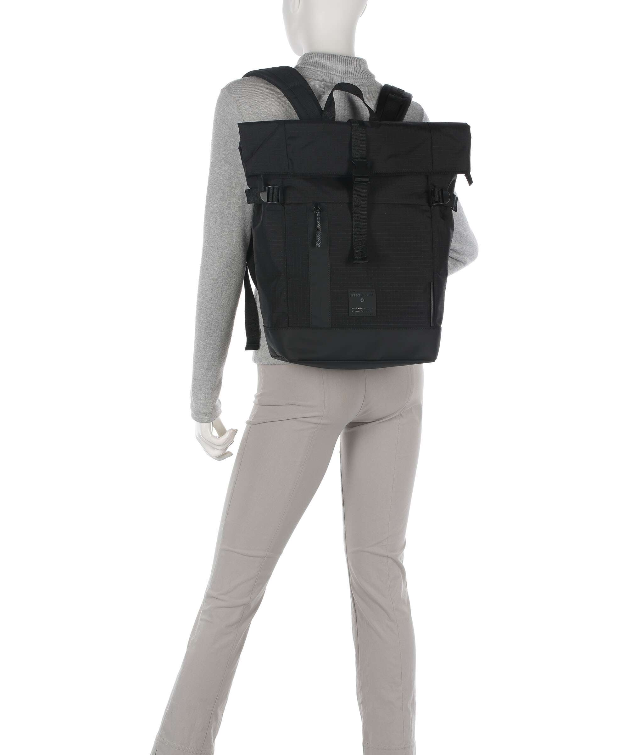 Strellson Northwood Rs Rolltop backpack black
