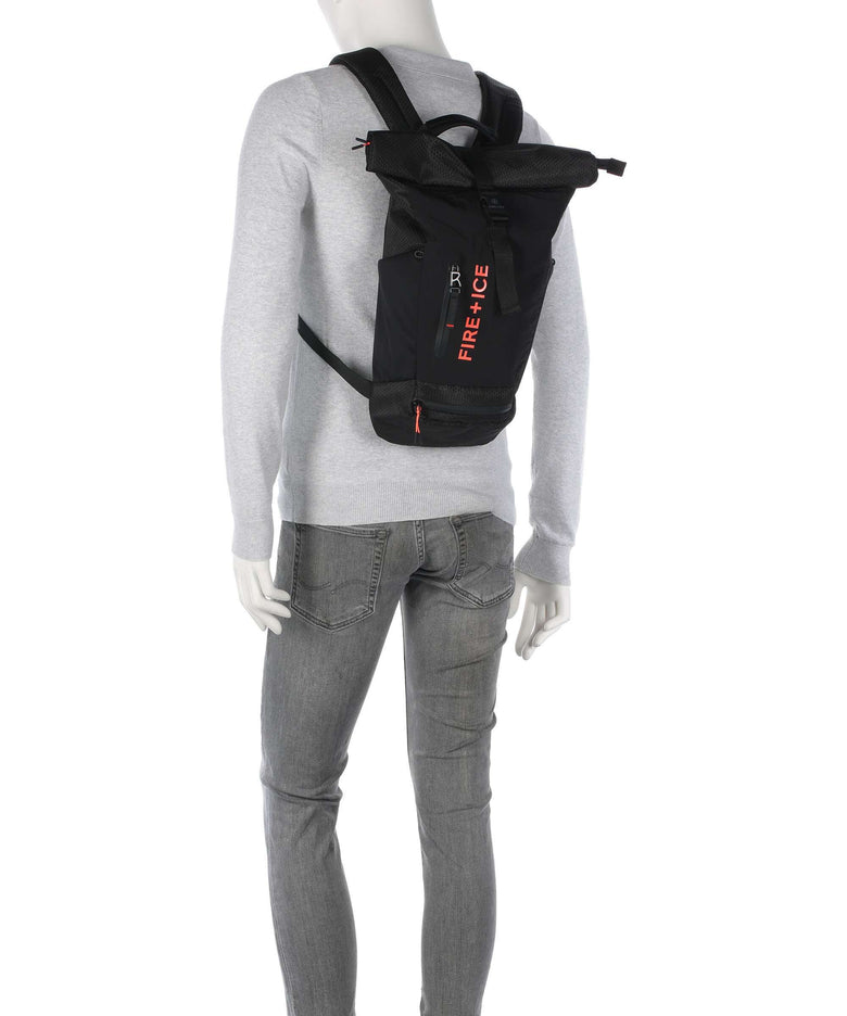 Bogner Park City Ive Rolltop backpack black