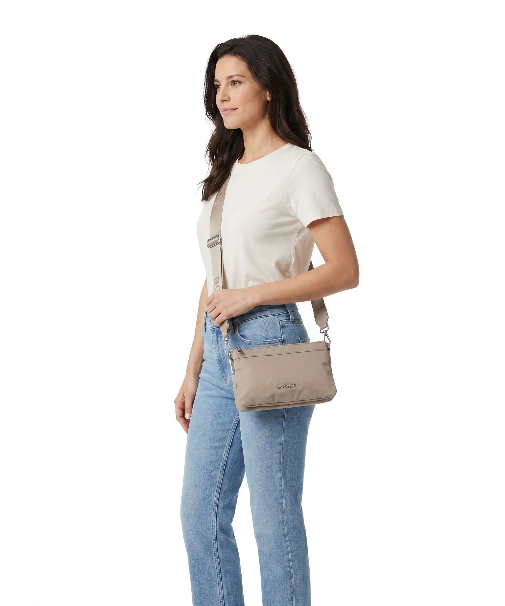 Bogner Maxon Taja Crossbody bag greige