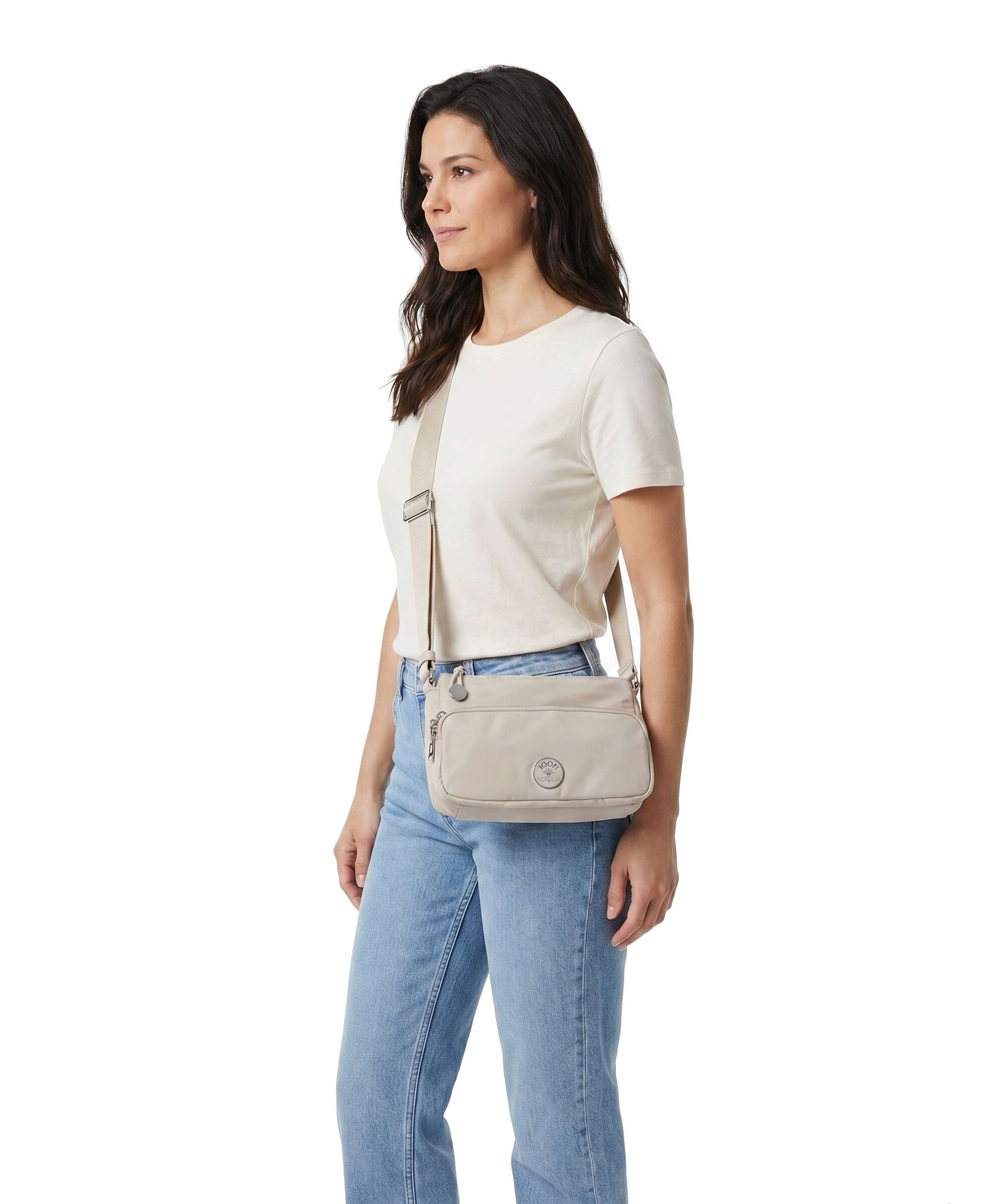 JOOP! Jeans Lietissimo 1.0 Jasmina Crossbody bag oyster gray
