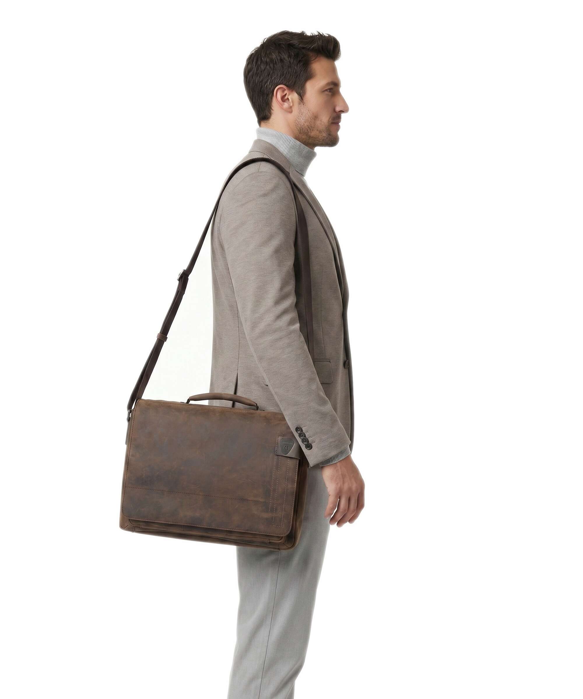 Strellson Richmond Briefcase dark brown