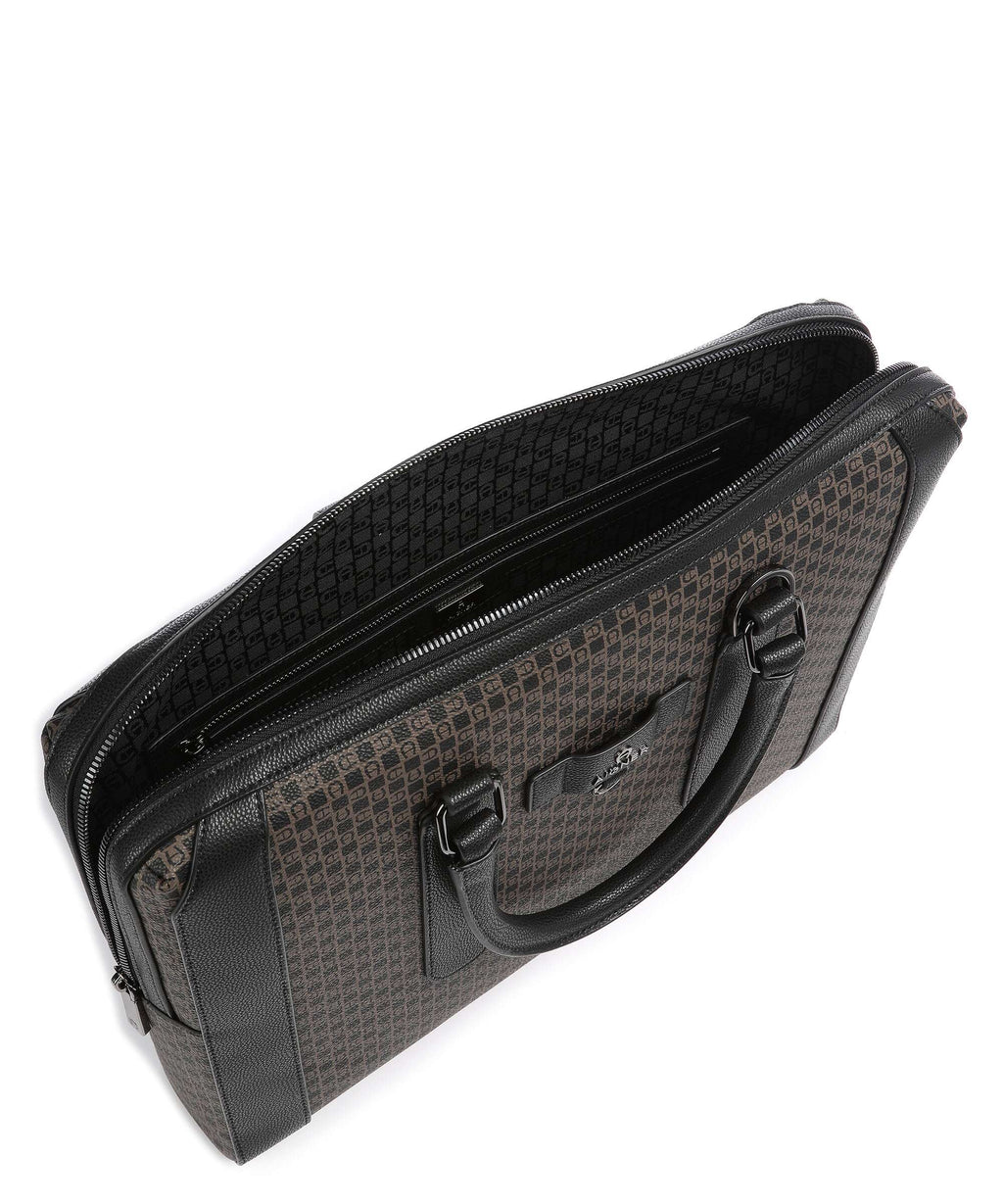 Aigner The Core Briefcase dadino brown