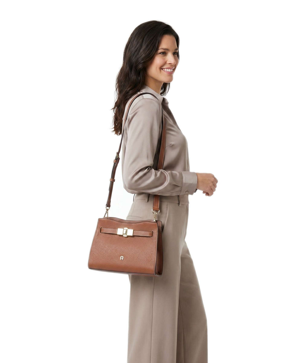 Aigner Farah S Crossbody bag cognac brown