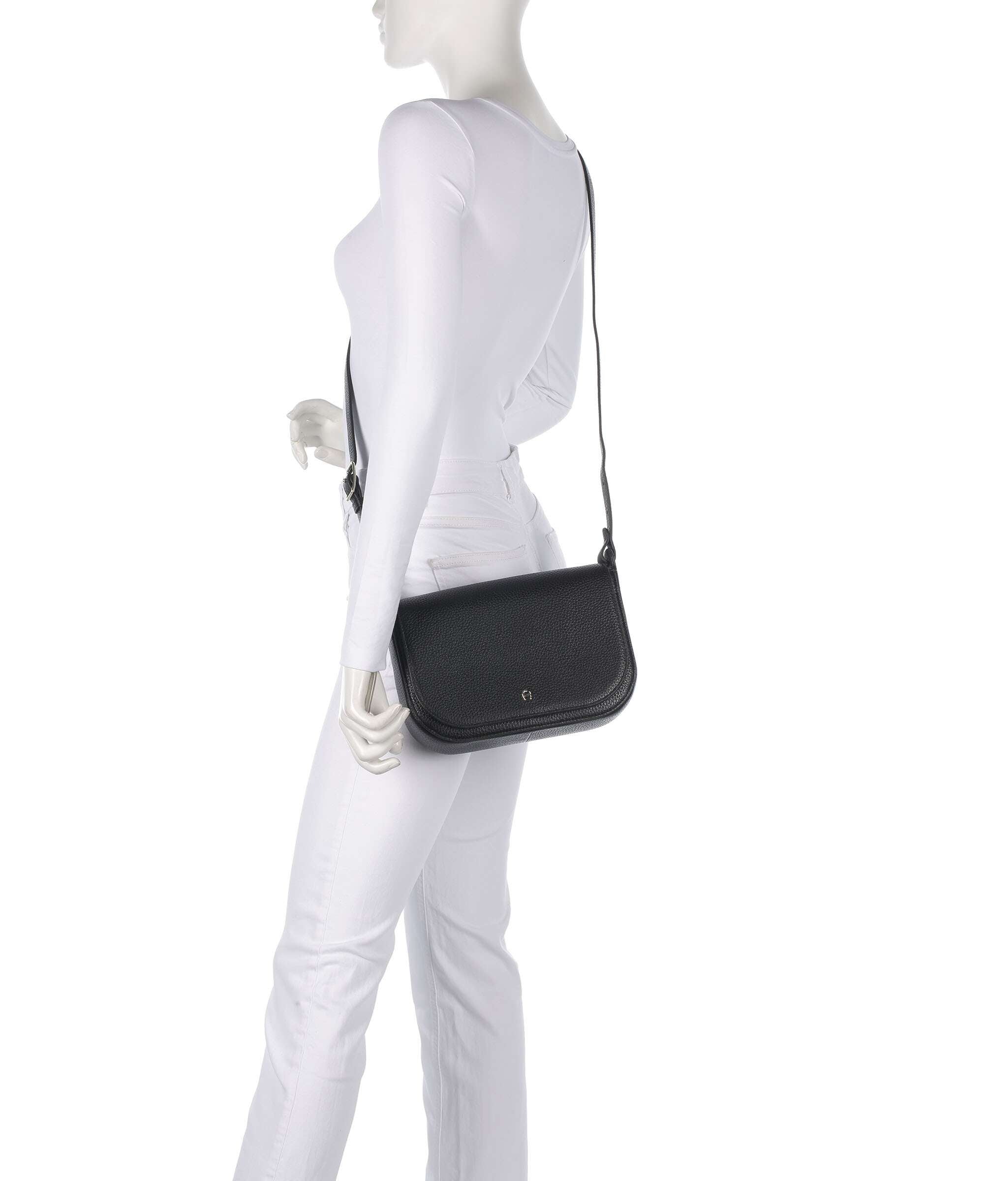 Aigner Pura S Crossbody bag black
