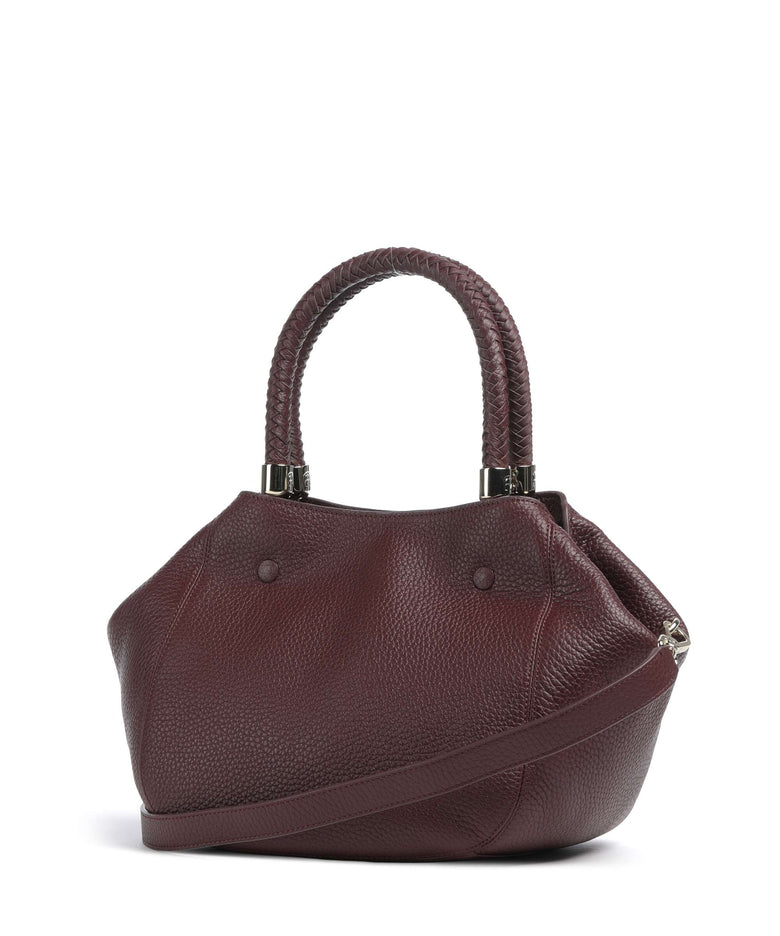 Aigner Carré Soft M Handbag port red