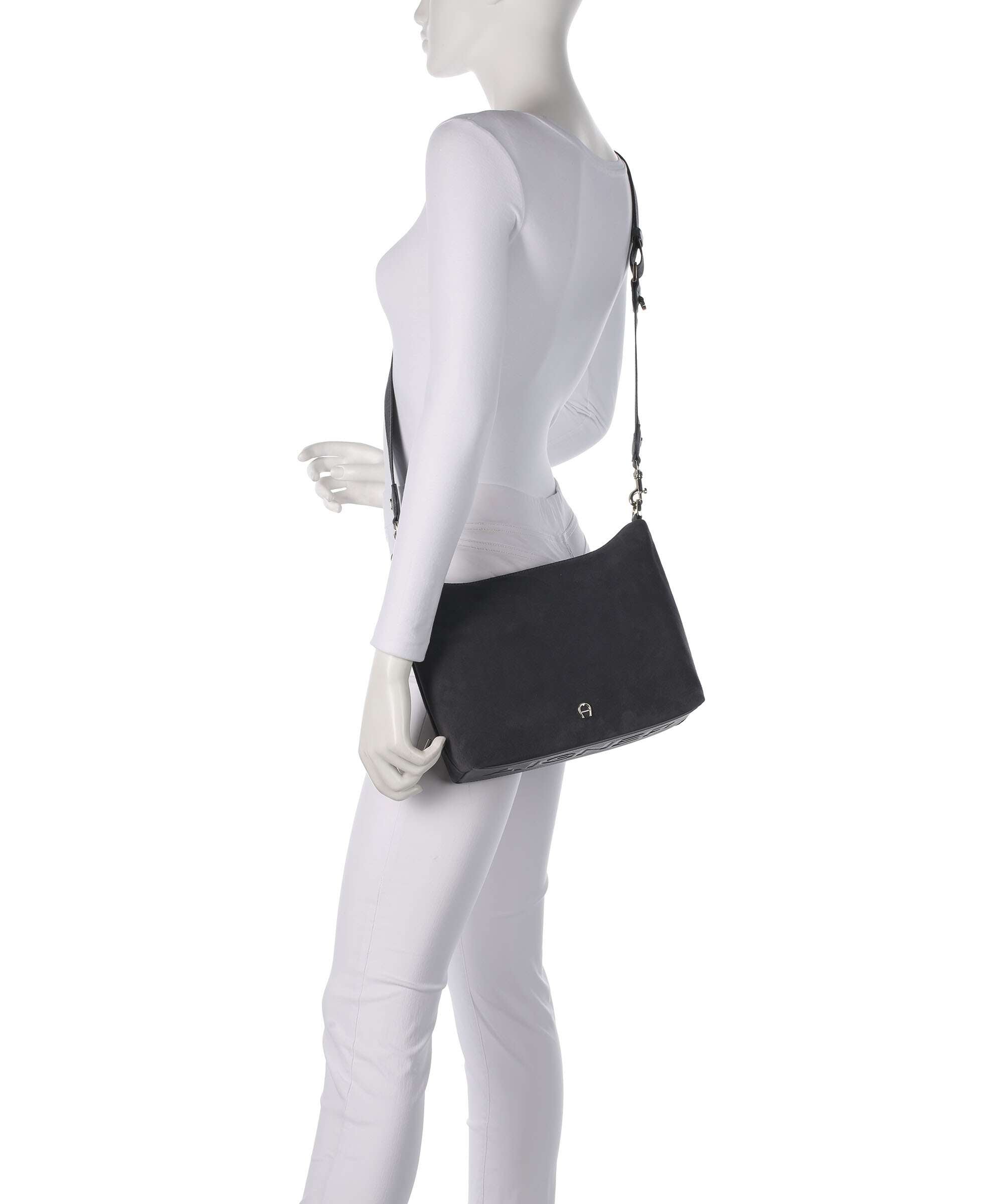 Aigner Zita S Crossbody bag night grey