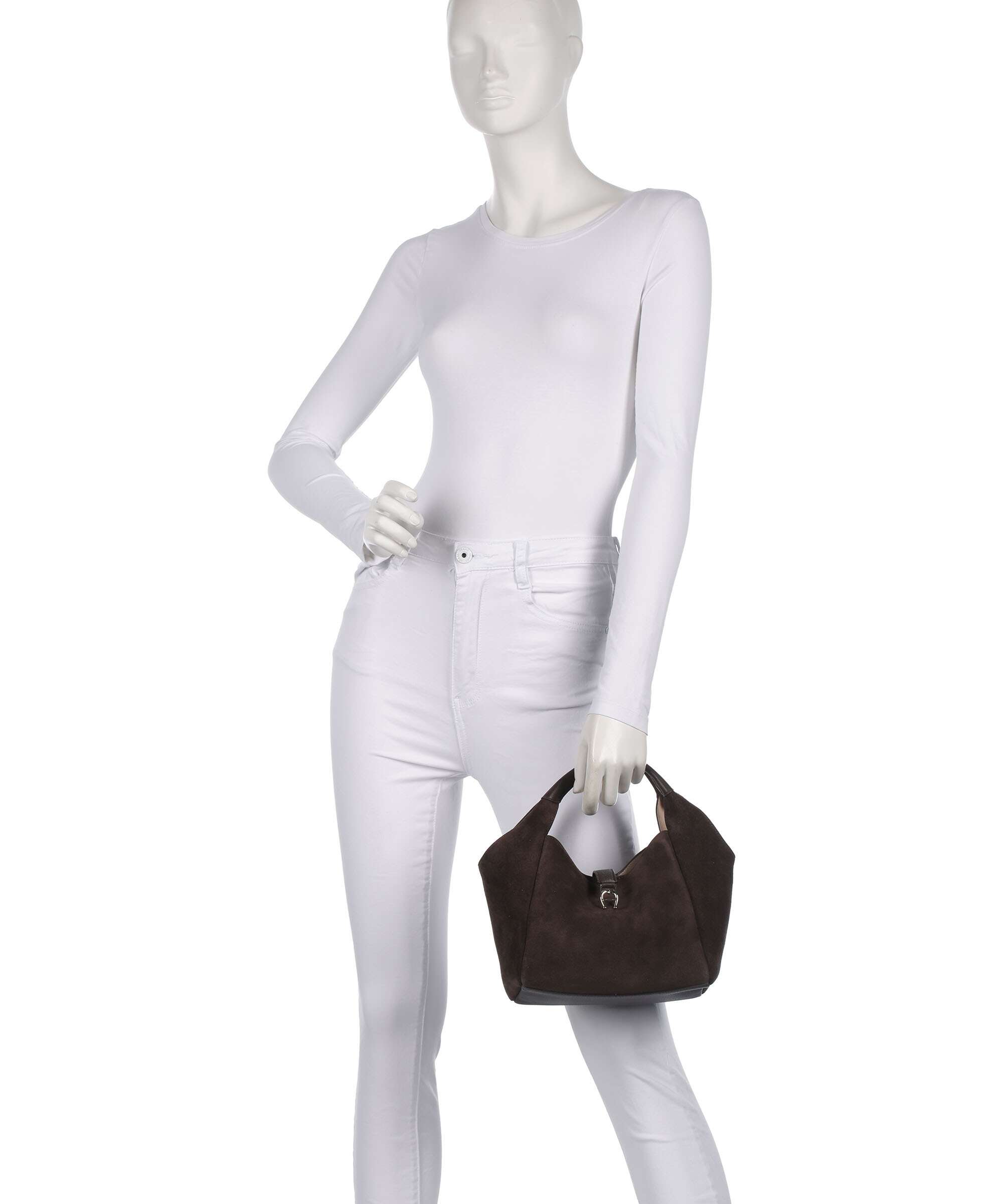 Aigner Zaira S Handbag soil brown