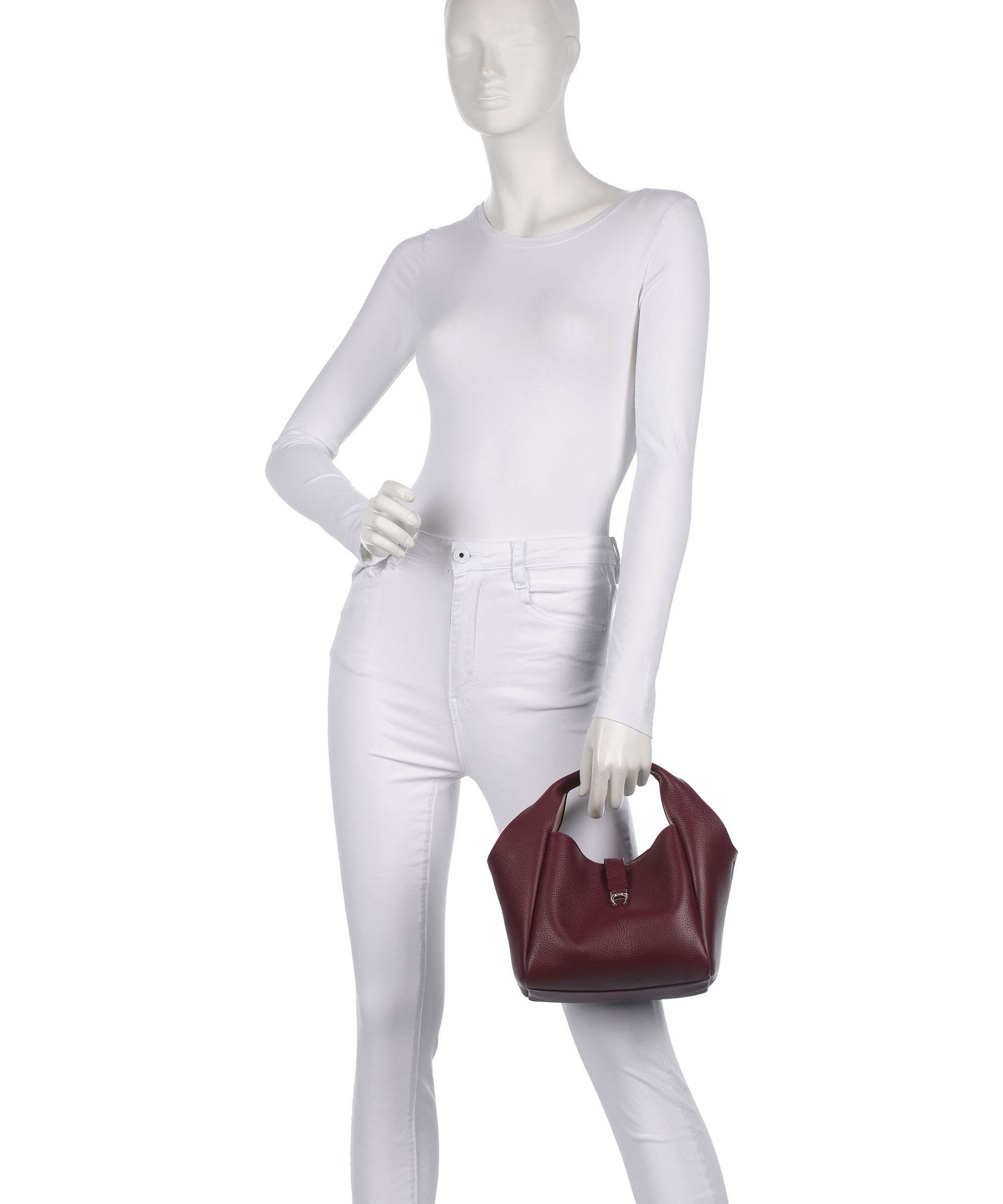 Aigner Zaira S Handbag burgundy