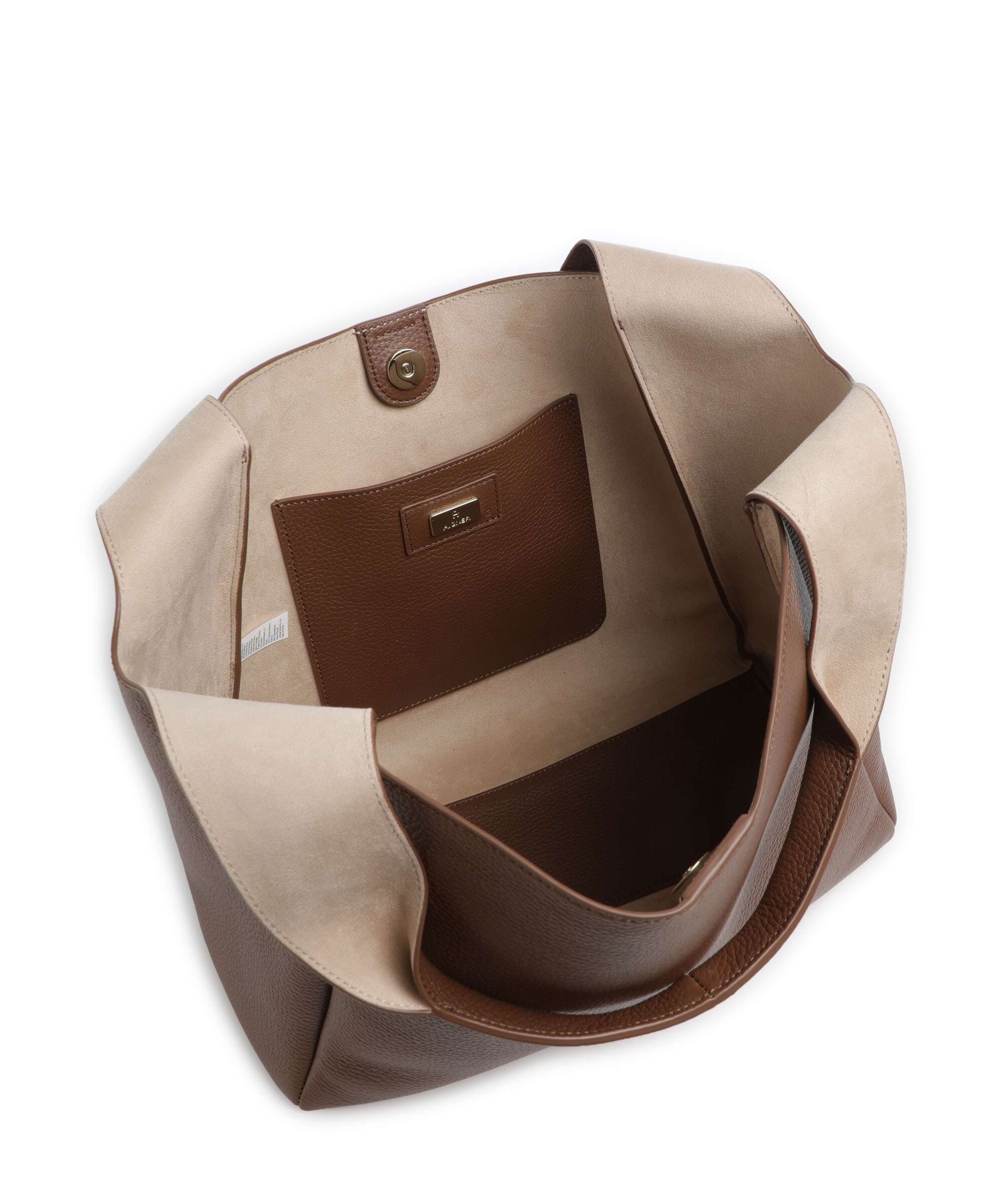 Aigner Zaira M Hobo bag saddle brown