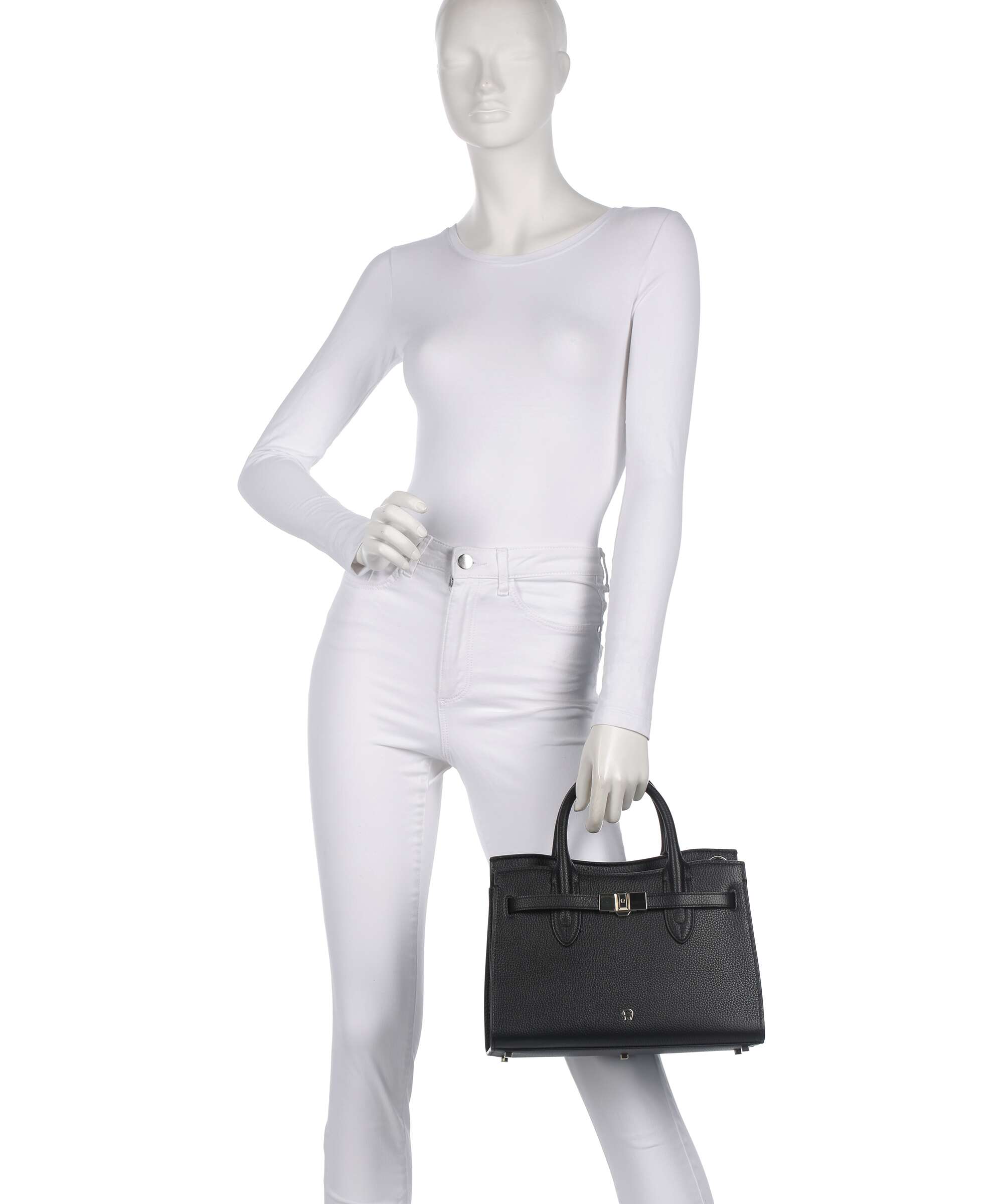 Aigner Farah M Handbag black coloured