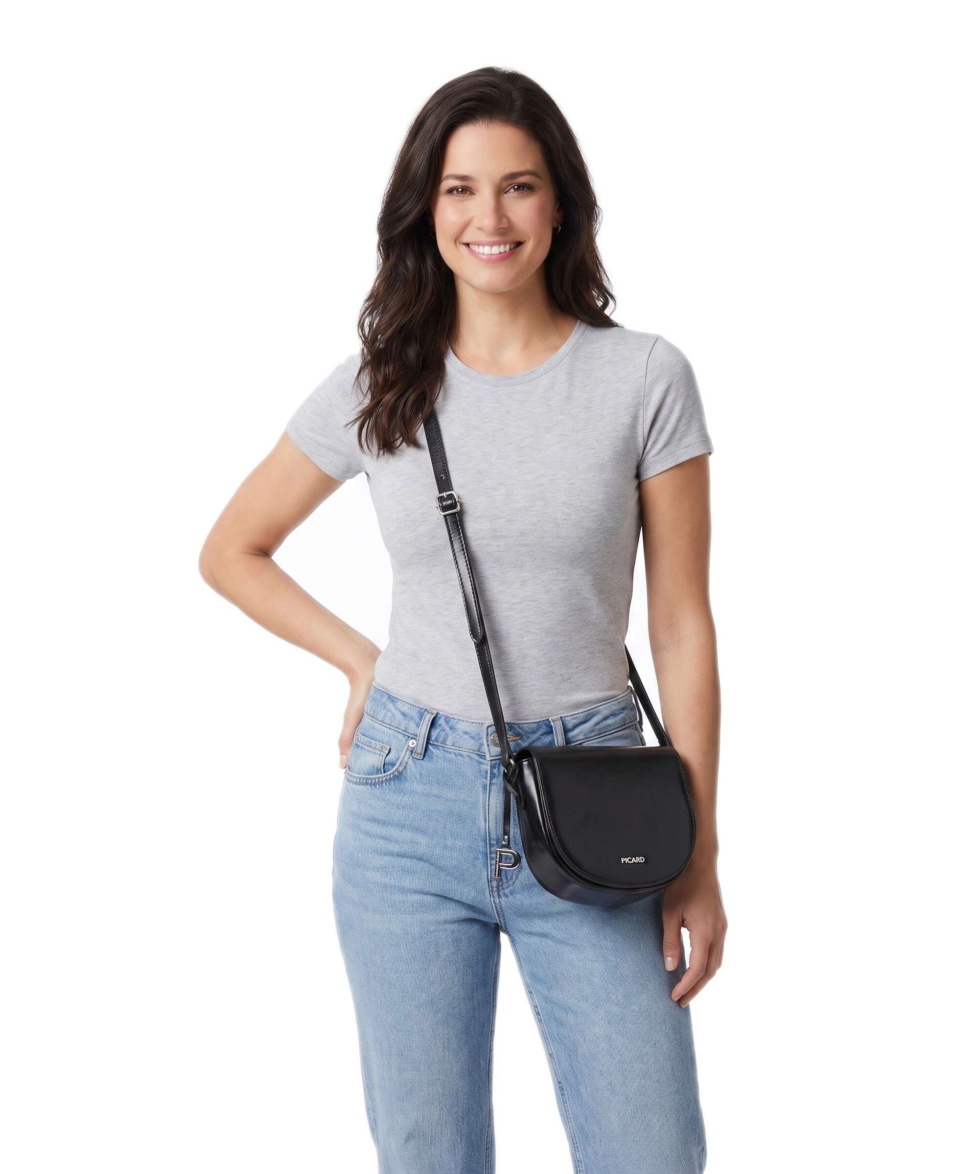 Picard Peakline Crossbody bag schwarz