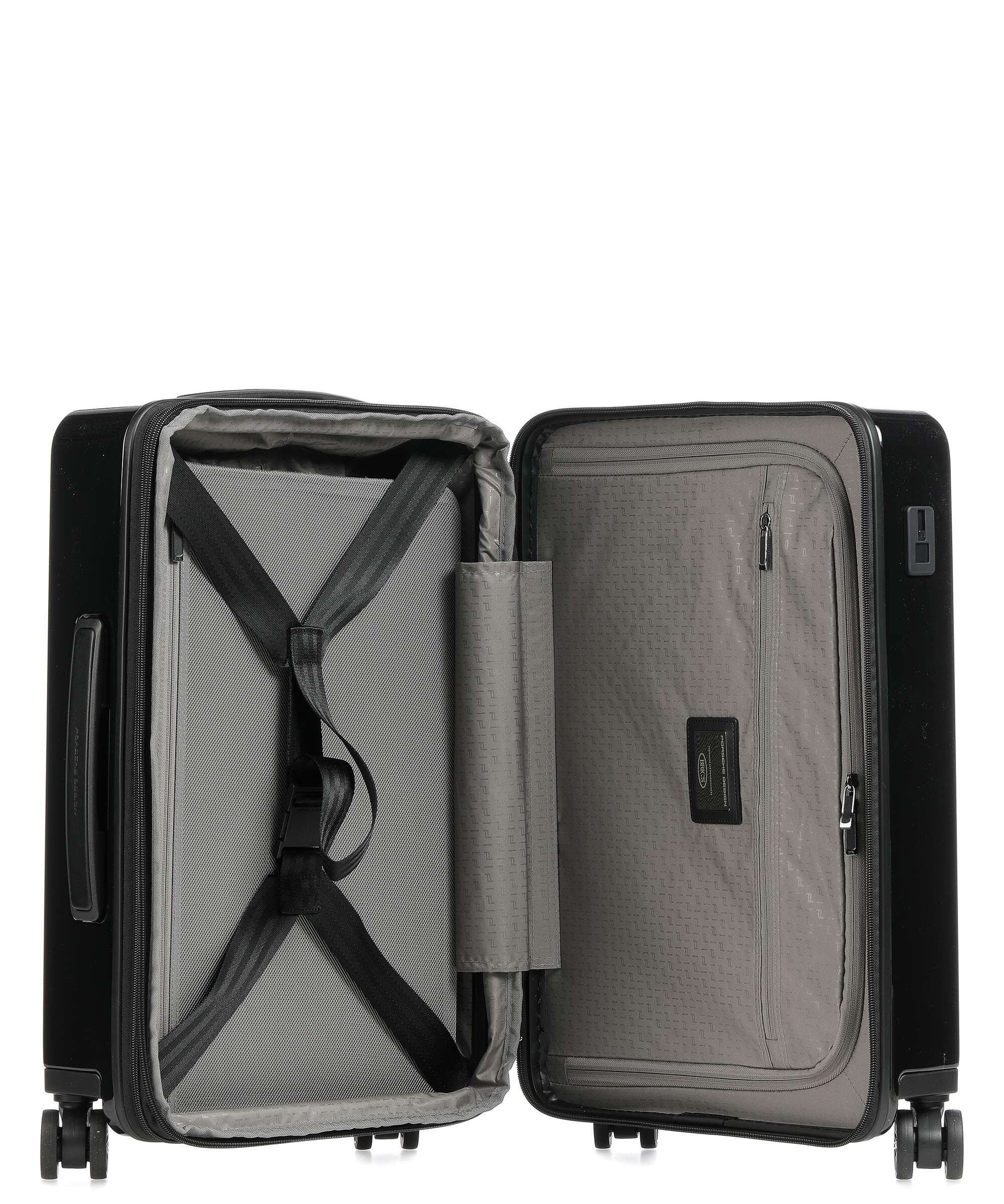 Porsche Design Roadster HC Business Spinner (4 wheels) black shiny