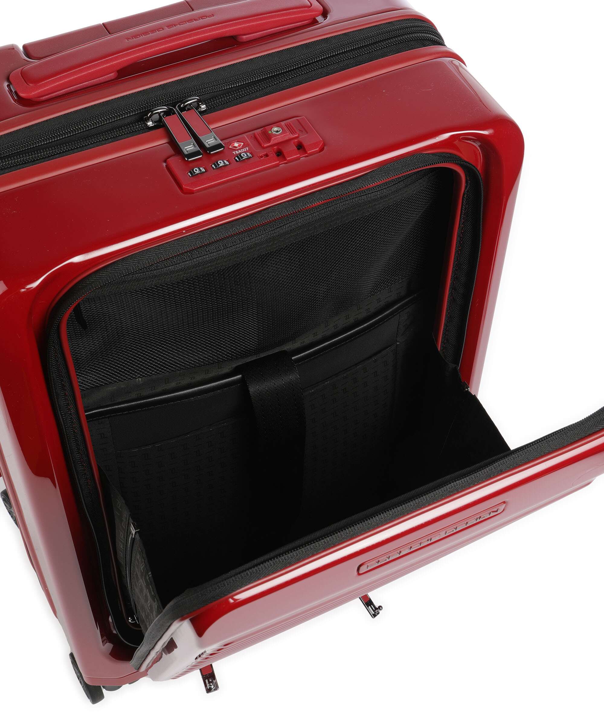 Porsche Design Roadster HC Business Spinner (4 wheels) carmine red