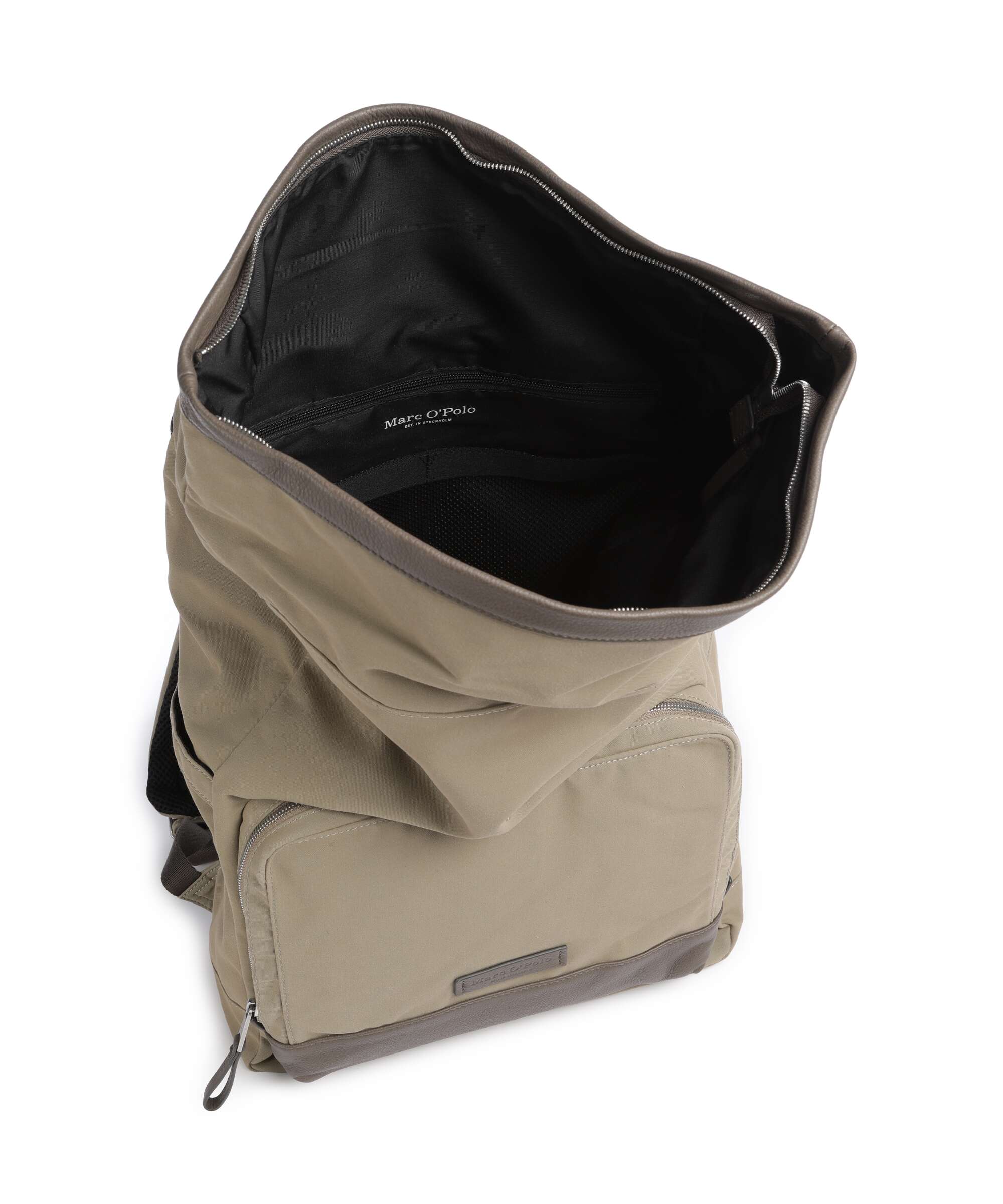 Marc O'Polo Mory M Rolltop backpack charlston grey